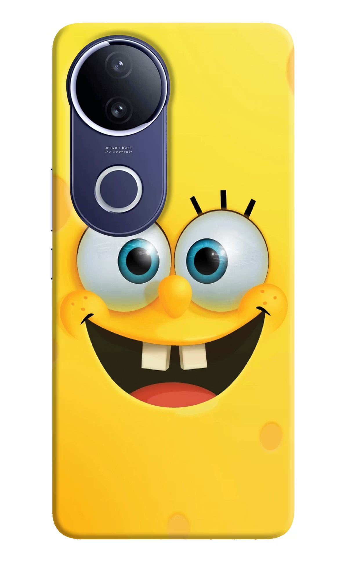 Sponge 1 Vivo V50e 5G Back Cover - Sponge 1 Vivo V50e 5G Hard Case Back Cover by Casekaro Sponge 1 Vivo V50e 5G Hard Case Back Cover by Casekaro