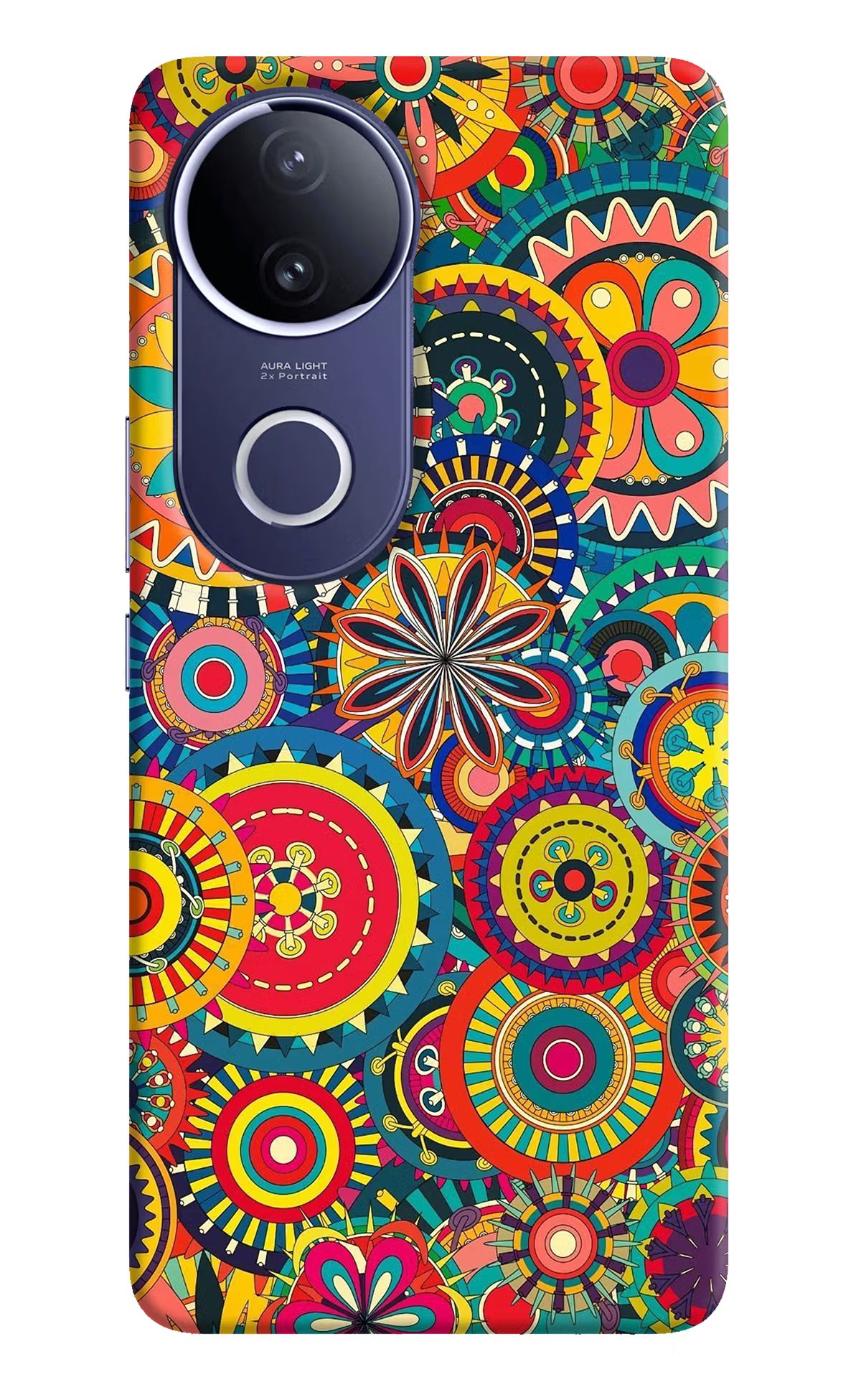 Gol Gol Art Vivo V50e 5G Back Cover - Gol Gol Art Vivo V50e 5G Hard Case Back Cover by Casekaro Gol Gol Art Vivo V50e 5G Hard Case Back Cover by Casekaro