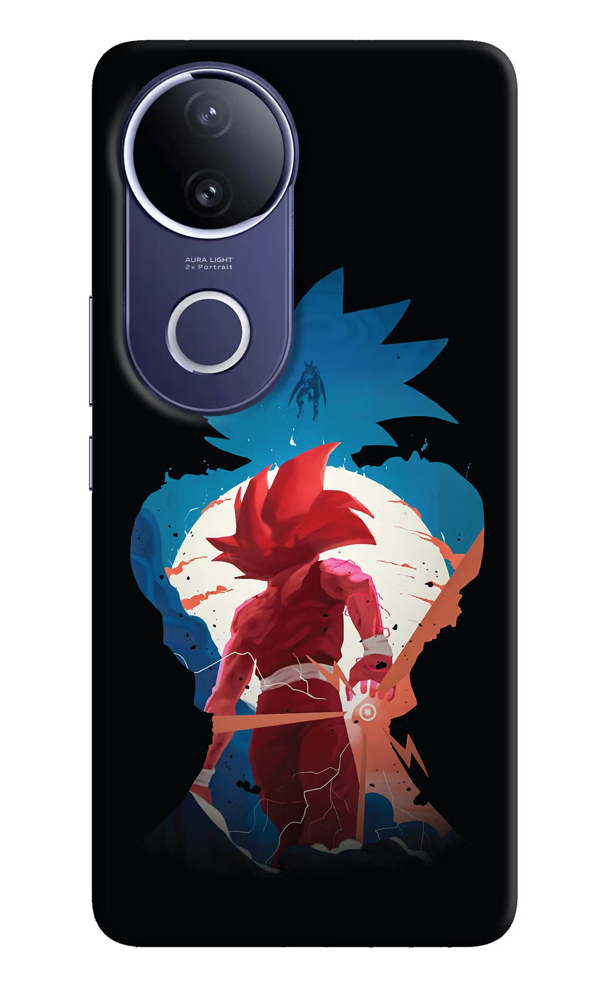 Goku Vivo V50e 5G Back Cover - Goku Vivo V50e 5G Hard Case Back Cover by Casekaro Goku Vivo V50e 5G Hard Case Back Cover by Casekaro