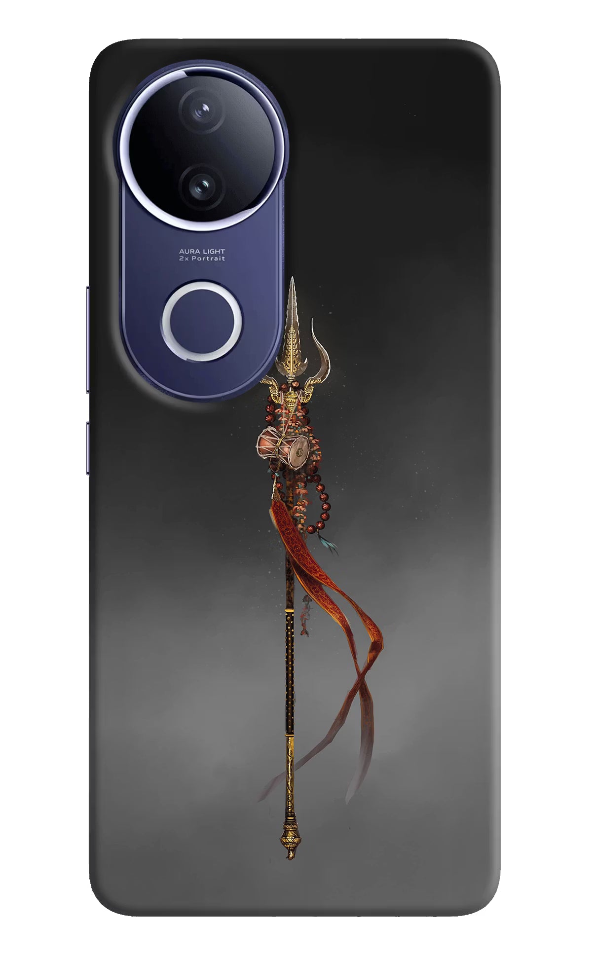 Shiv Trishul Vivo V50e 5G Back Cover - Shiv Trishul Vivo V50e 5G Hard Case Back Cover by Casekaro Shiv Trishul Vivo V50e 5G Hard Case Back Cover by Casekaro