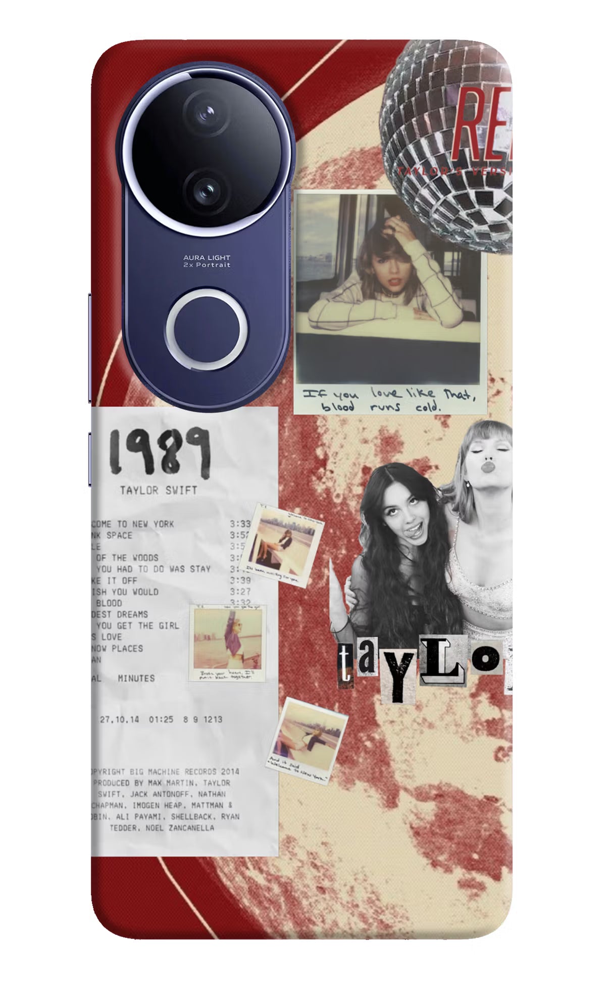 Taylor Swift Vivo V50e 5G Back Cover - Taylor Swift Vivo V50e 5G Back Cover Taylor Swift Vivo V50e 5G Back Cover