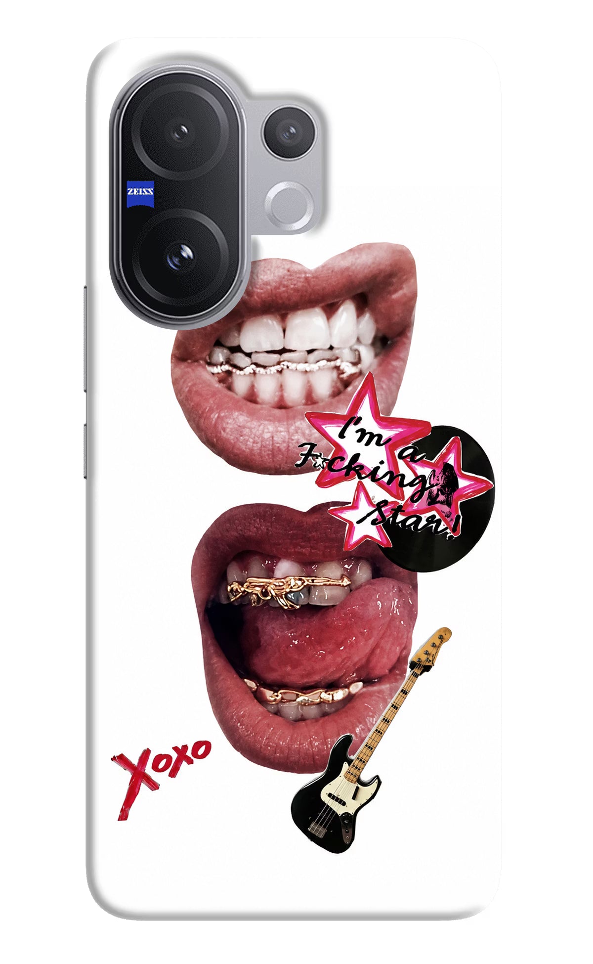 Rockstar Vivo V60 5G Back Cover - Rockstar Vivo V60 5G Back Cover Rockstar Vivo V60 5G Back Cover