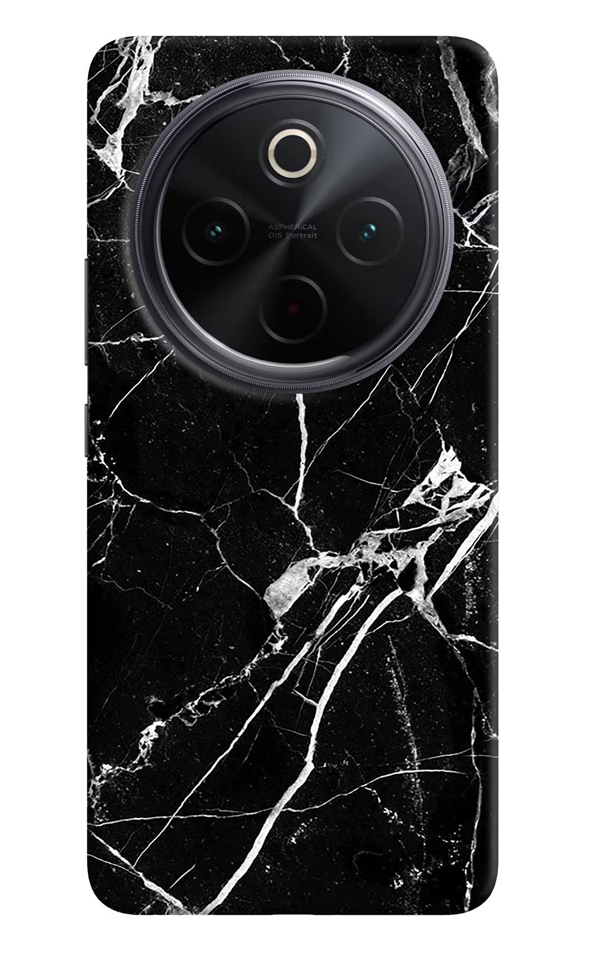 Black Marble Pattern iQOO Z10 5G Back Cover - Black Marble Pattern iQOO Z10 5G Hard Case Back Cover by Casekaro Black Marble Pattern iQOO Z10 5G Hard Case Back Cover by Casekaro