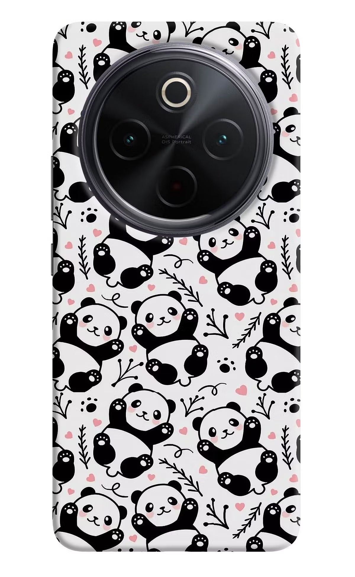 Cute Panda iQOO Z10 5G Back Cover - Cute Panda iQOO Z10 5G Hard Case Back Cover by Casekaro Cute Panda iQOO Z10 5G Hard Case Back Cover by Casekaro