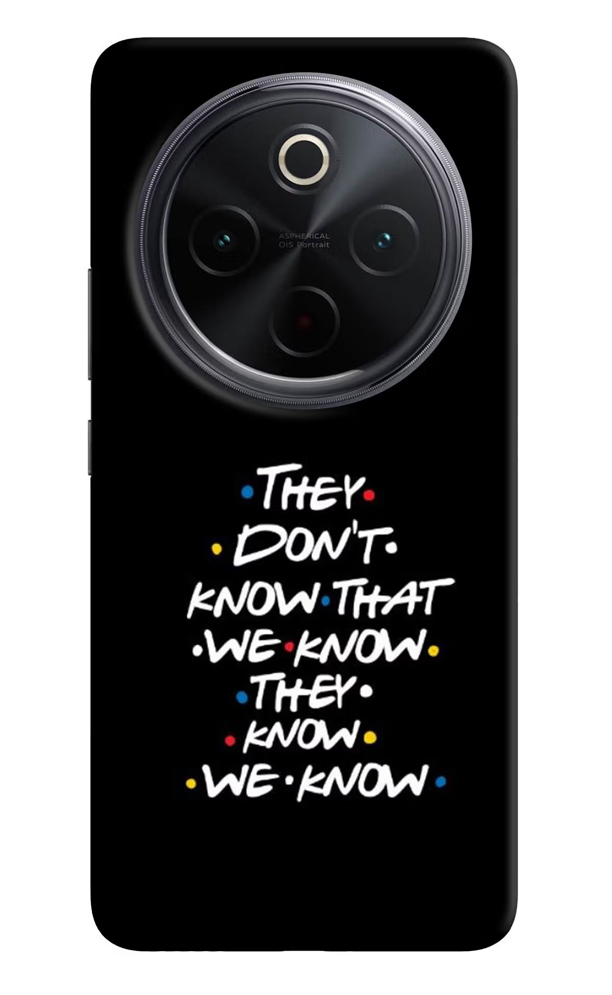 FRIENDS Dialogue iQOO Z10 5G Back Cover - FRIENDS Dialogue iQOO Z10 5G Hard Case Back Cover by Casekaro FRIENDS Dialogue iQOO Z10 5G Hard Case Back Cover by Casekaro