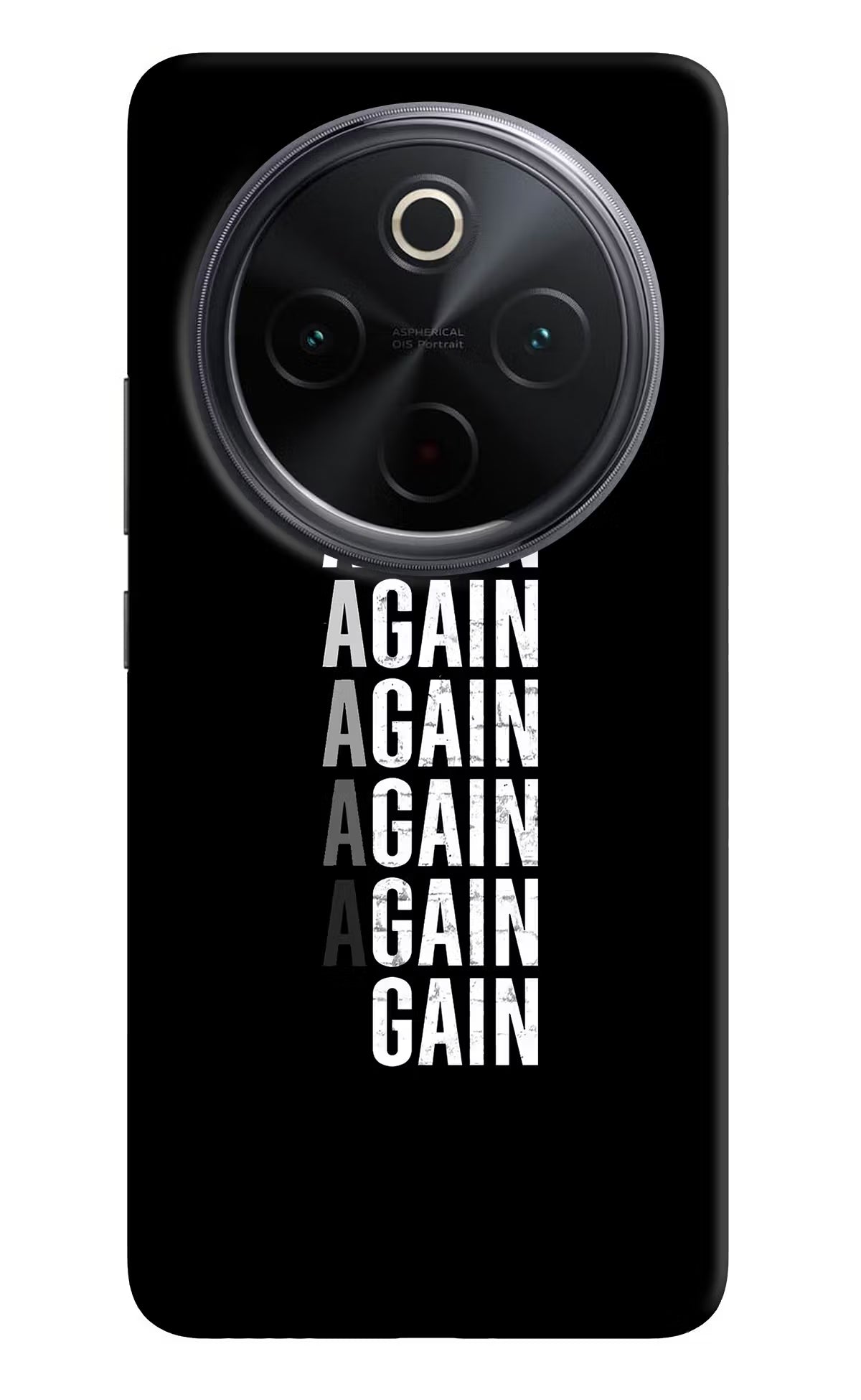 Again Again Gain iQOO Z10 5G Back Cover - Again Again Gain iQOO Z10 5G Hard Case Back Cover by Casekaro Again Again Gain iQOO Z10 5G Hard Case Back Cover by Casekaro