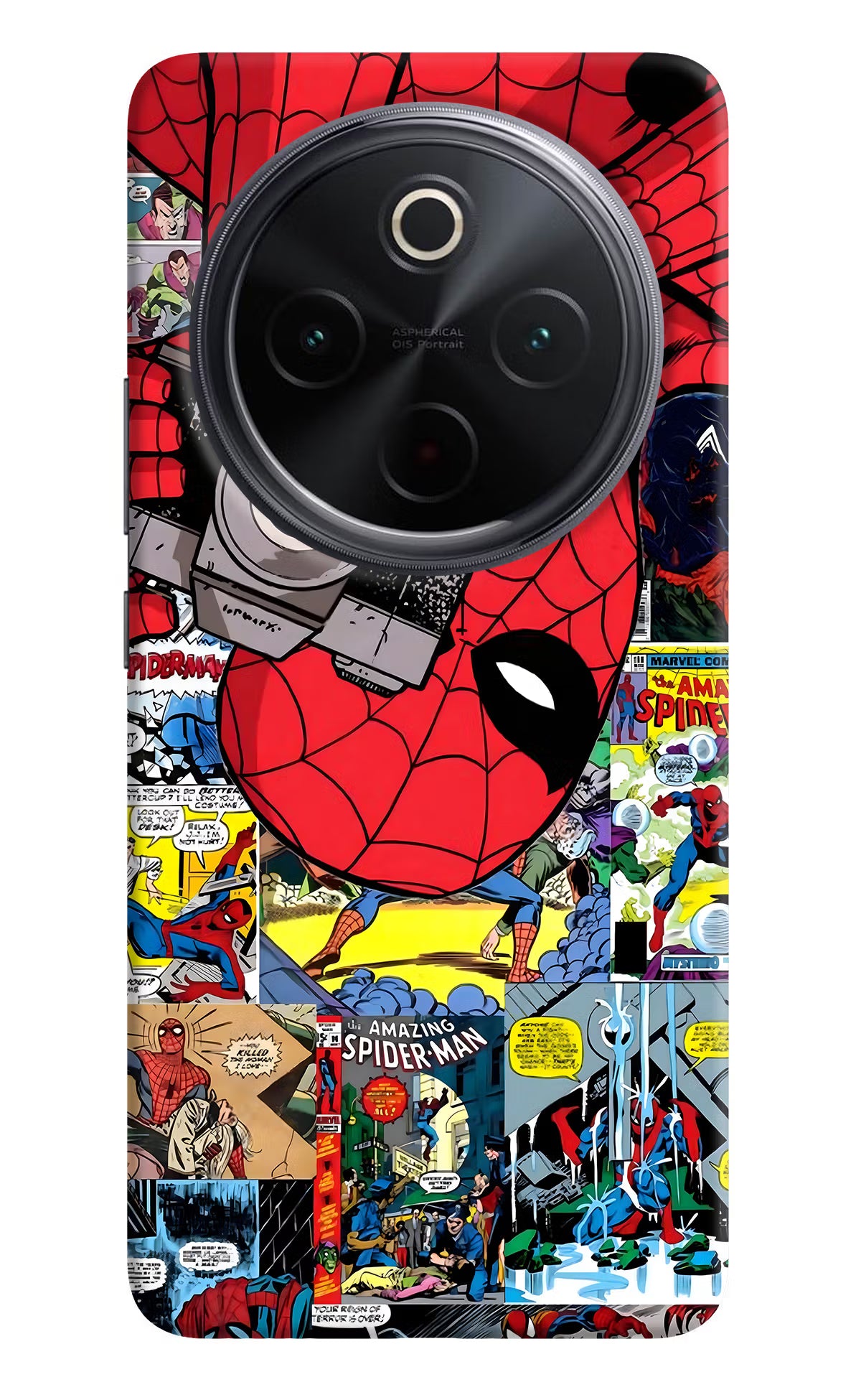 Spider Man iQOO Z10 5G Back Cover - Spider Man iQOO Z10 5G Hard Case Back Cover by Casekaro Spider Man iQOO Z10 5G Hard Case Back Cover by Casekaro