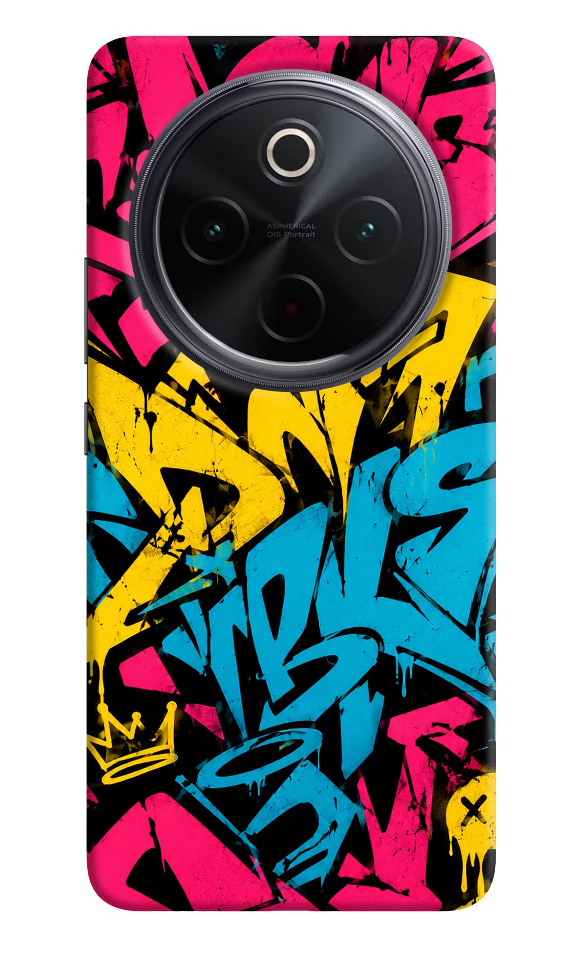 Graffiti Vibe iQOO Z10 5G Back Cover - Graffiti Vibe iQOO Z10 5G Back Cover Graffiti Vibe iQOO Z10 5G Back Cover