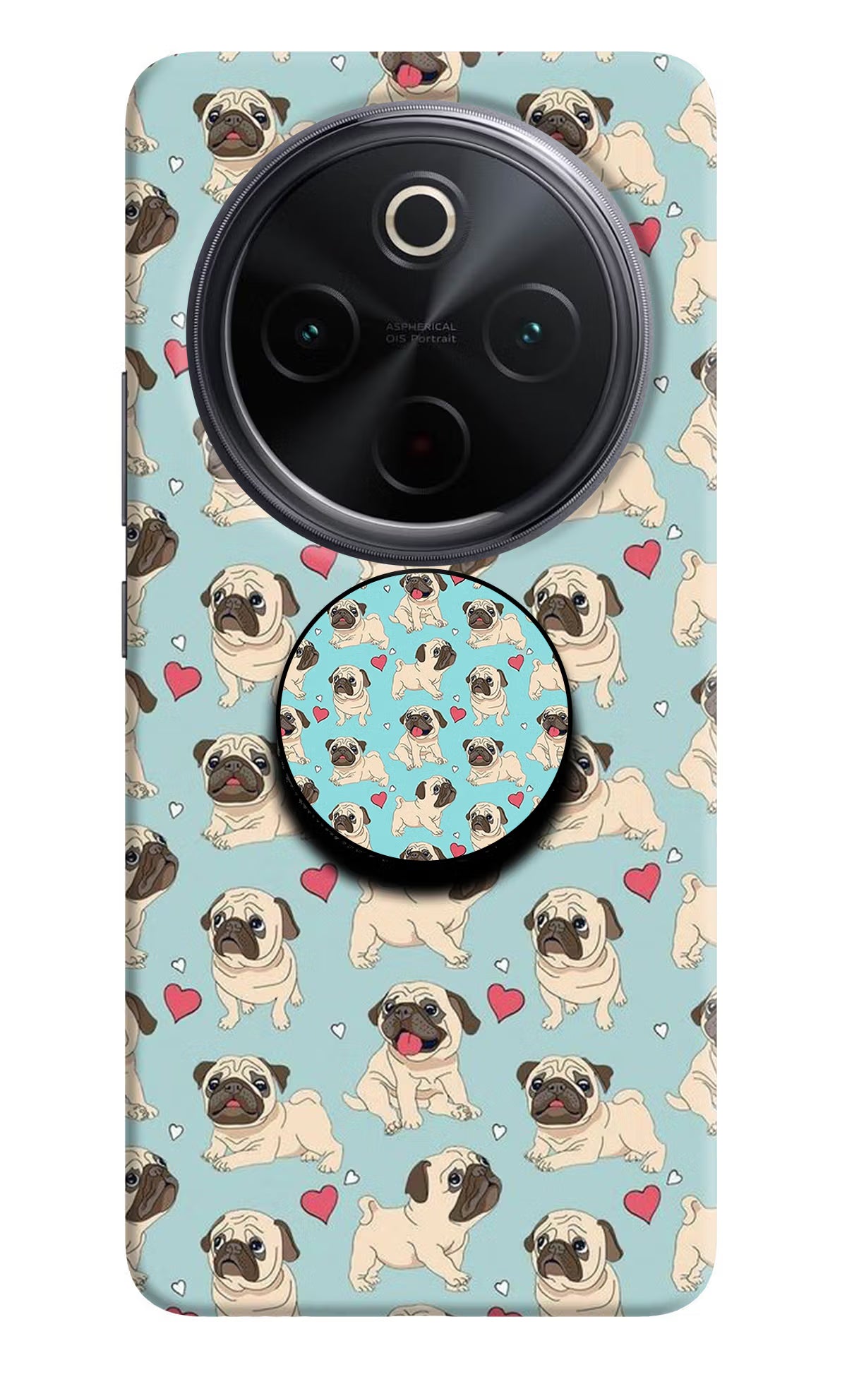 Pug Dog iQOO Z10 5G Pop Case - Pug Dog iQOO Z10 5G Pop Case by Casekaro Pug Dog iQOO Z10 5G Pop Case by Casekaro