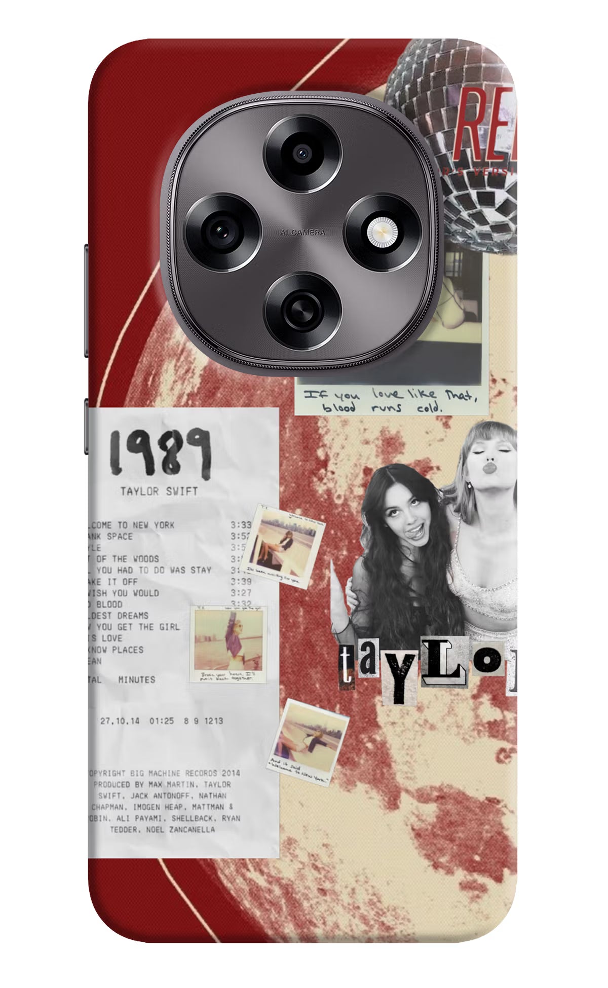 Taylor Swift Oppo F31 Pro 5G Back Cover - Taylor Swift Oppo F31 Pro 5G Back Cover Taylor Swift Oppo F31 Pro 5G Back Cover