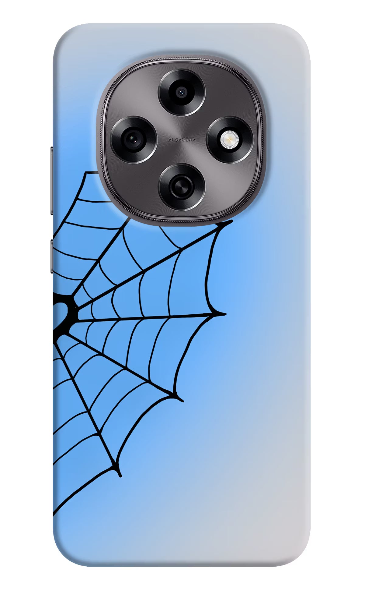 Blue Web Oppo F31 Pro 5G Back Cover - Blue Web Oppo F31 Pro 5G Back Cover Blue Web Oppo F31 Pro 5G Back Cover