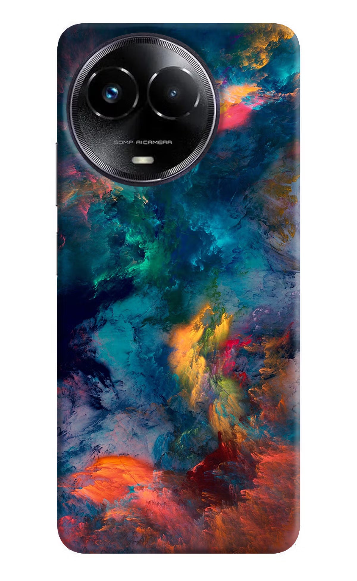 Artwork Paint Realme Narzo 60x Back Cover - Artwork Paint Realme Narzo 60x Hard Case Back Cover by Casekaro Artwork Paint Realme Narzo 60x Hard Case Back Cover by Casekaro