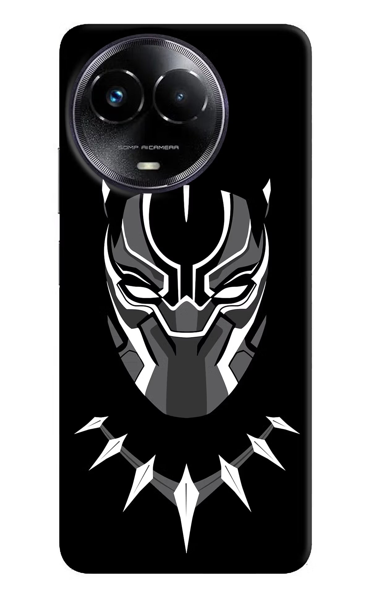Black Panther Realme Narzo 60x Back Cover - Black Panther Realme Narzo 60x Hard Case Back Cover by Casekaro Black Panther Realme Narzo 60x Hard Case Back Cover by Casekaro
