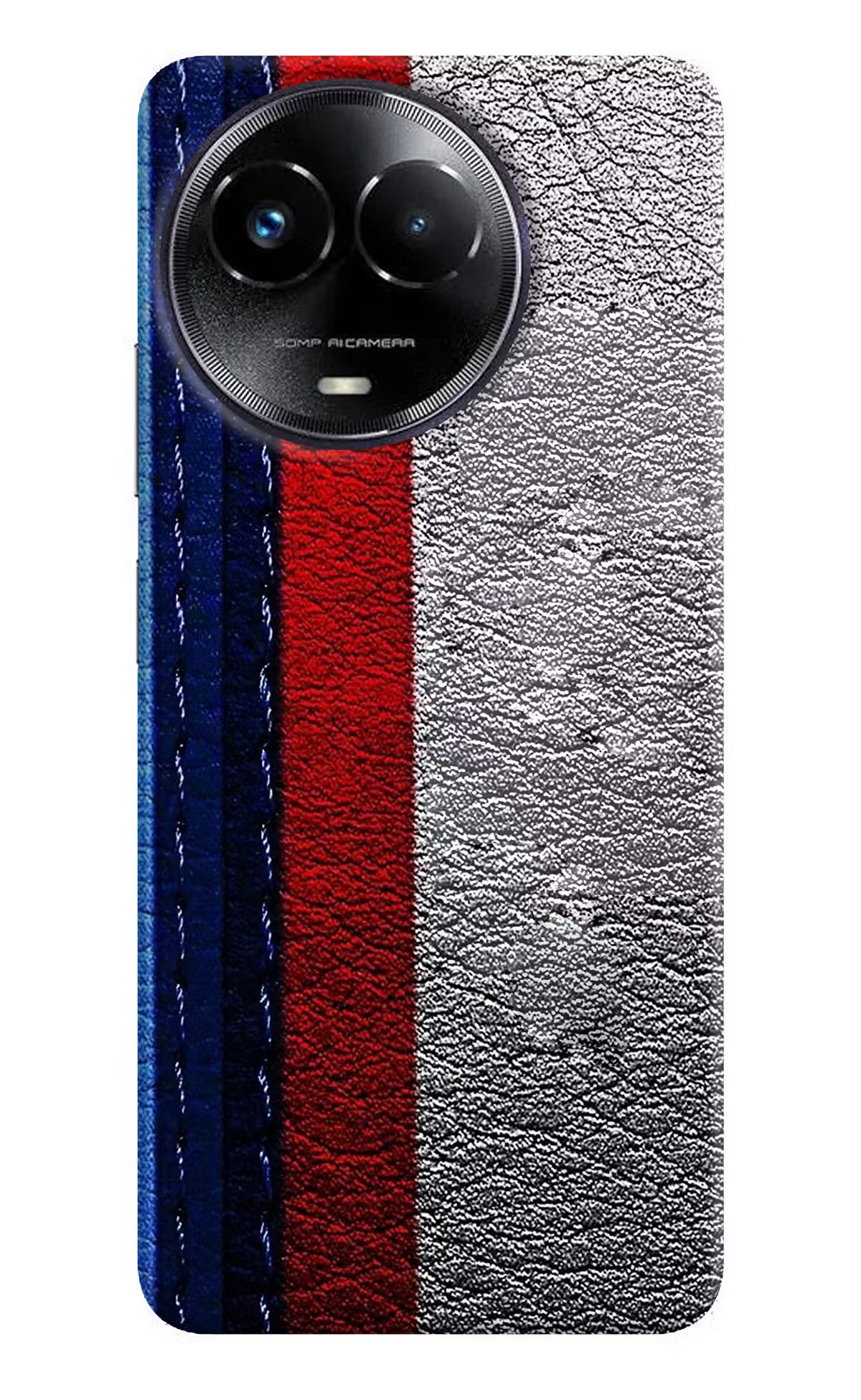 BMW Stripes Realme Narzo 60x Back Cover - BMW Stripes Realme Narzo 60x Hard Case Back Cover by Casekaro BMW Stripes Realme Narzo 60x Hard Case Back Cover by Casekaro