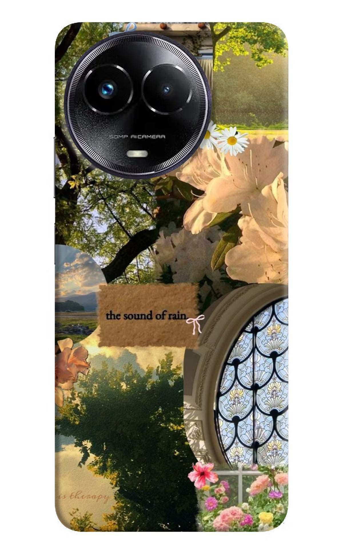 Rain Realme Narzo 60x Back Cover - Rain Realme Narzo 60x Back Cover Rain Realme Narzo 60x Back Cover