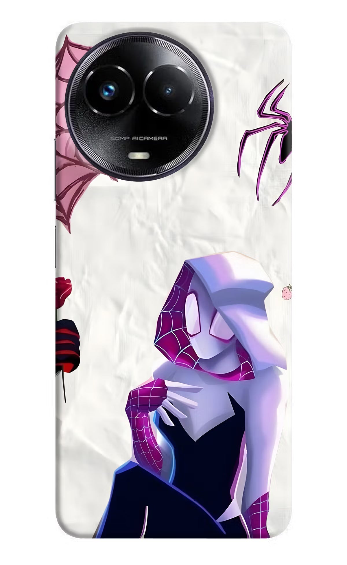 Gwen Verse Realme Narzo 60x Back Cover - Gwen Verse Realme Narzo 60x Back Cover Gwen Verse Realme Narzo 60x Back Cover
