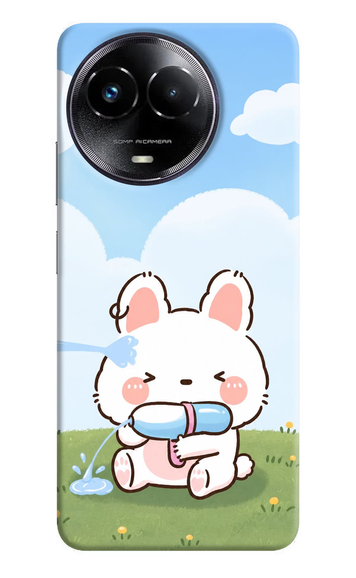 Bunny Treat Realme Narzo 60x Back Cover - Bunny Treat Realme Narzo 60x Back Cover Bunny Treat Realme Narzo 60x Back Cover