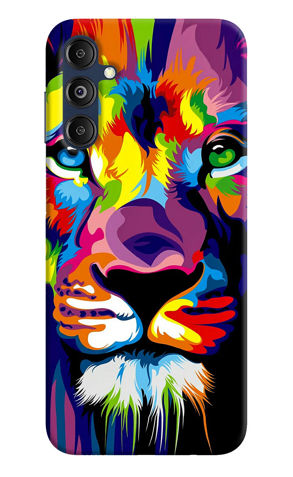Lion Samsung M14 5G Back Cover - Lion Samsung M14 5G Hard Case Back Cover by Casekaro Lion Samsung M14 5G Hard Case Back Cover by Casekaro
