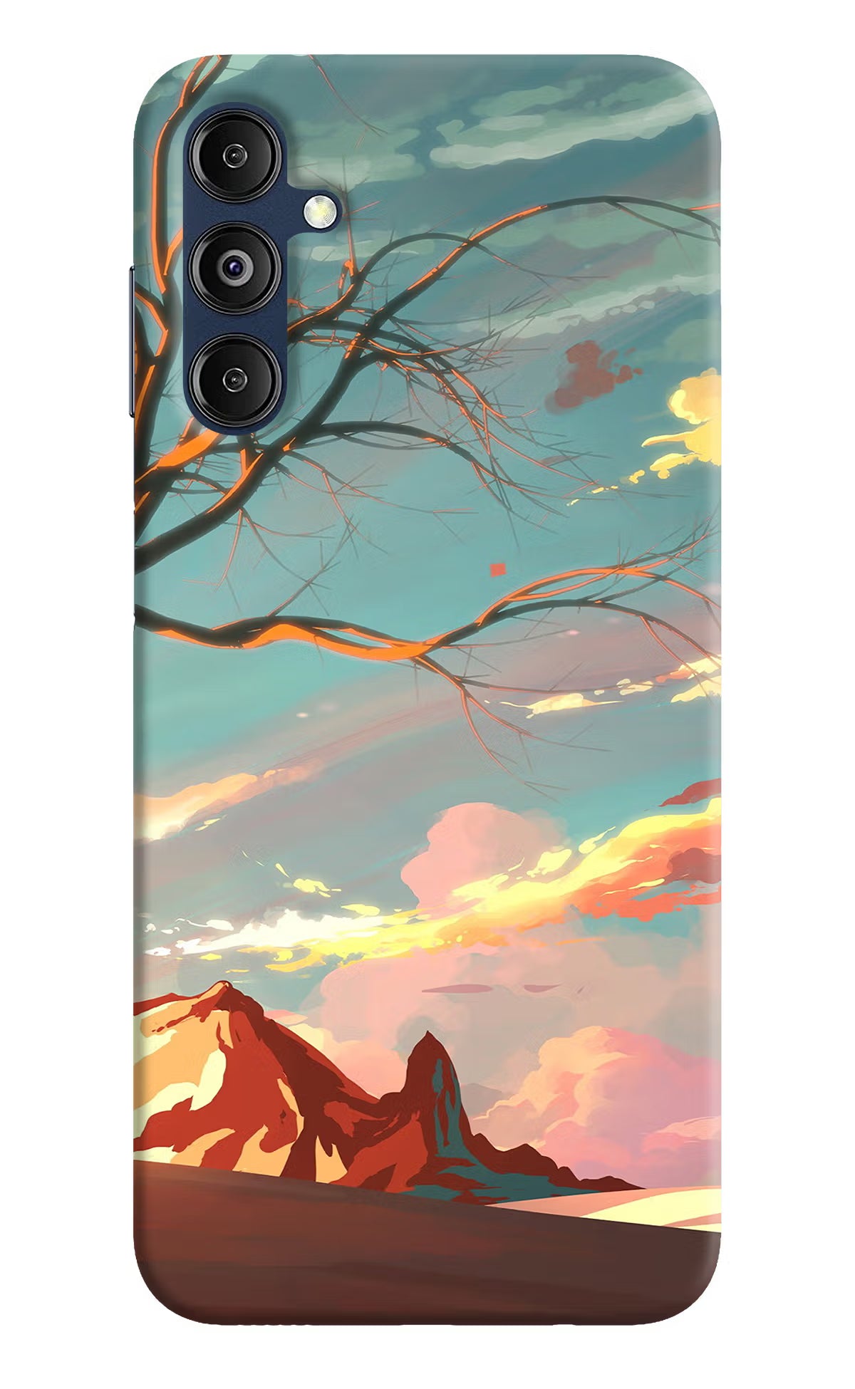 Scenery Samsung M14 5G Back Cover - Scenery Samsung M14 5G Hard Case Back Cover by Casekaro Scenery Samsung M14 5G Hard Case Back Cover by Casekaro