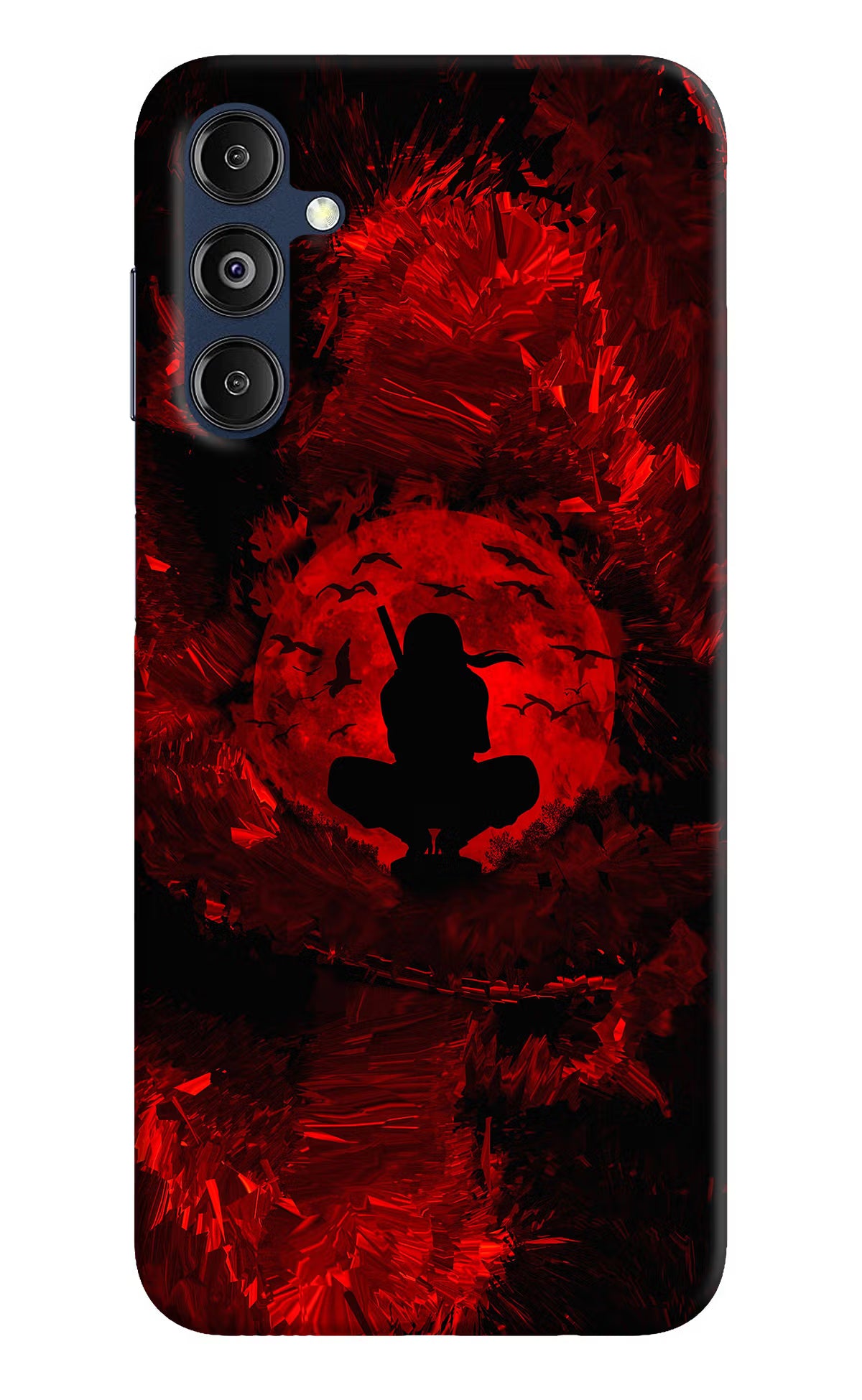 Itachi Uchiha Samsung M14 5G Back Cover - Itachi Uchiha Samsung M14 5G Hard Case Back Cover by Casekaro Itachi Uchiha Samsung M14 5G Hard Case Back Cover by Casekaro