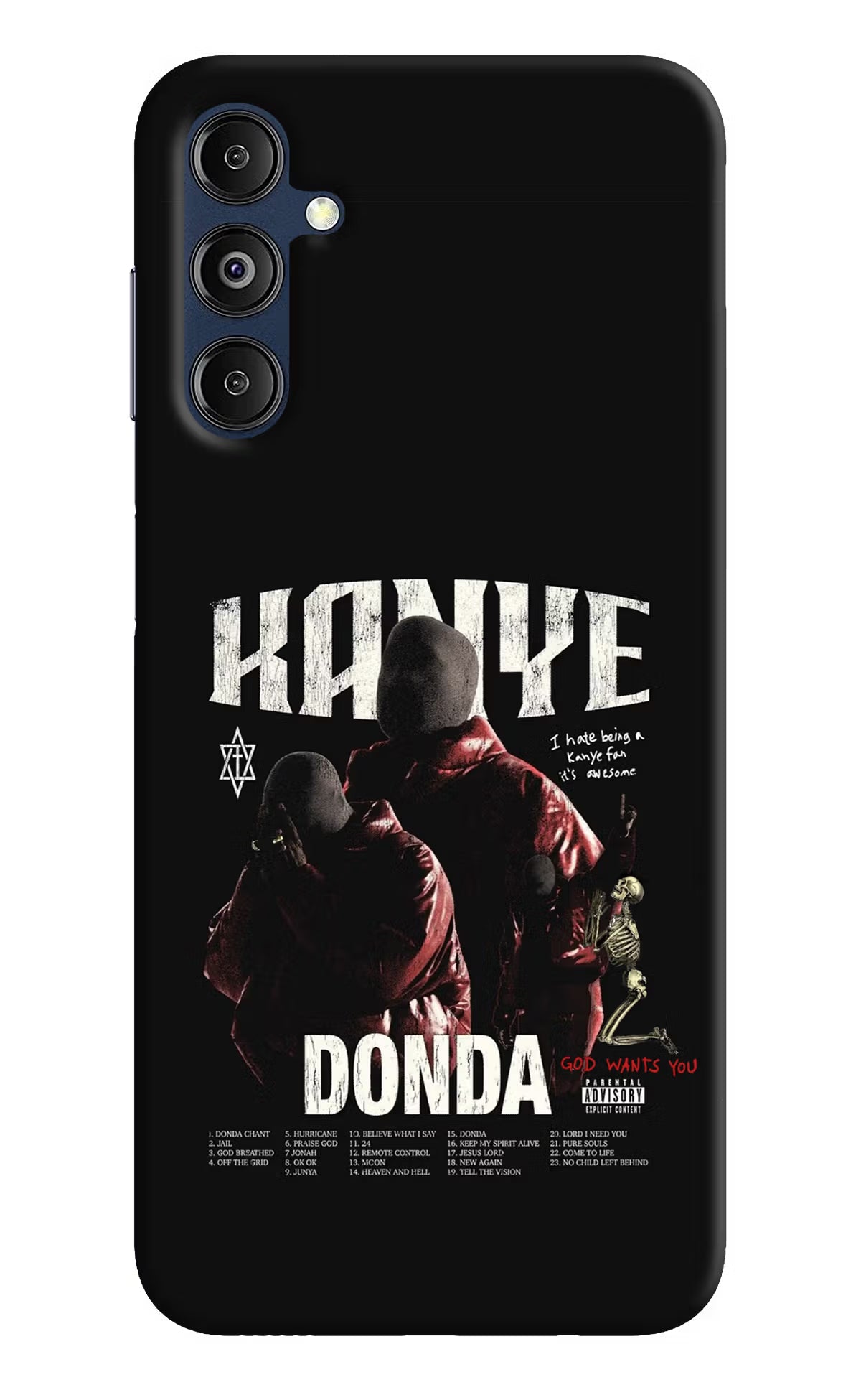 Donda Kanye West Samsung M14 5G Back Cover - Donda Kanye West Samsung M14 5G Hard Case Back Cover by Casekaro Donda Kanye West Samsung M14 5G Hard Case Back Cover by Casekaro