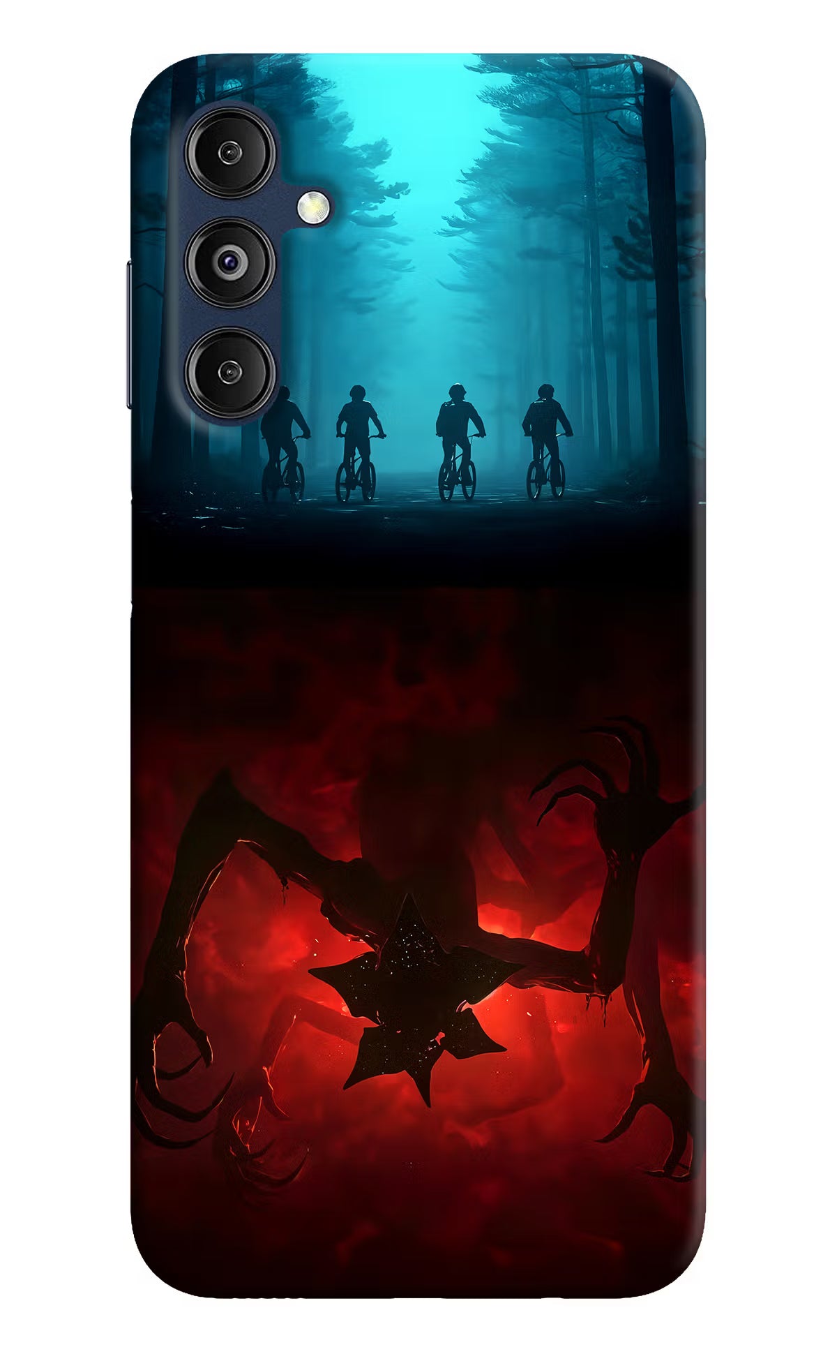 Ordinary Things Downside Up Samsung M14 5G Back Cover - Ordinary Things Downside Up Samsung M14 5G Hard Case Back Cover by Casekaro Ordinary Things Downside Up Samsung M14 5G Hard Case Back Cover by Casekaro