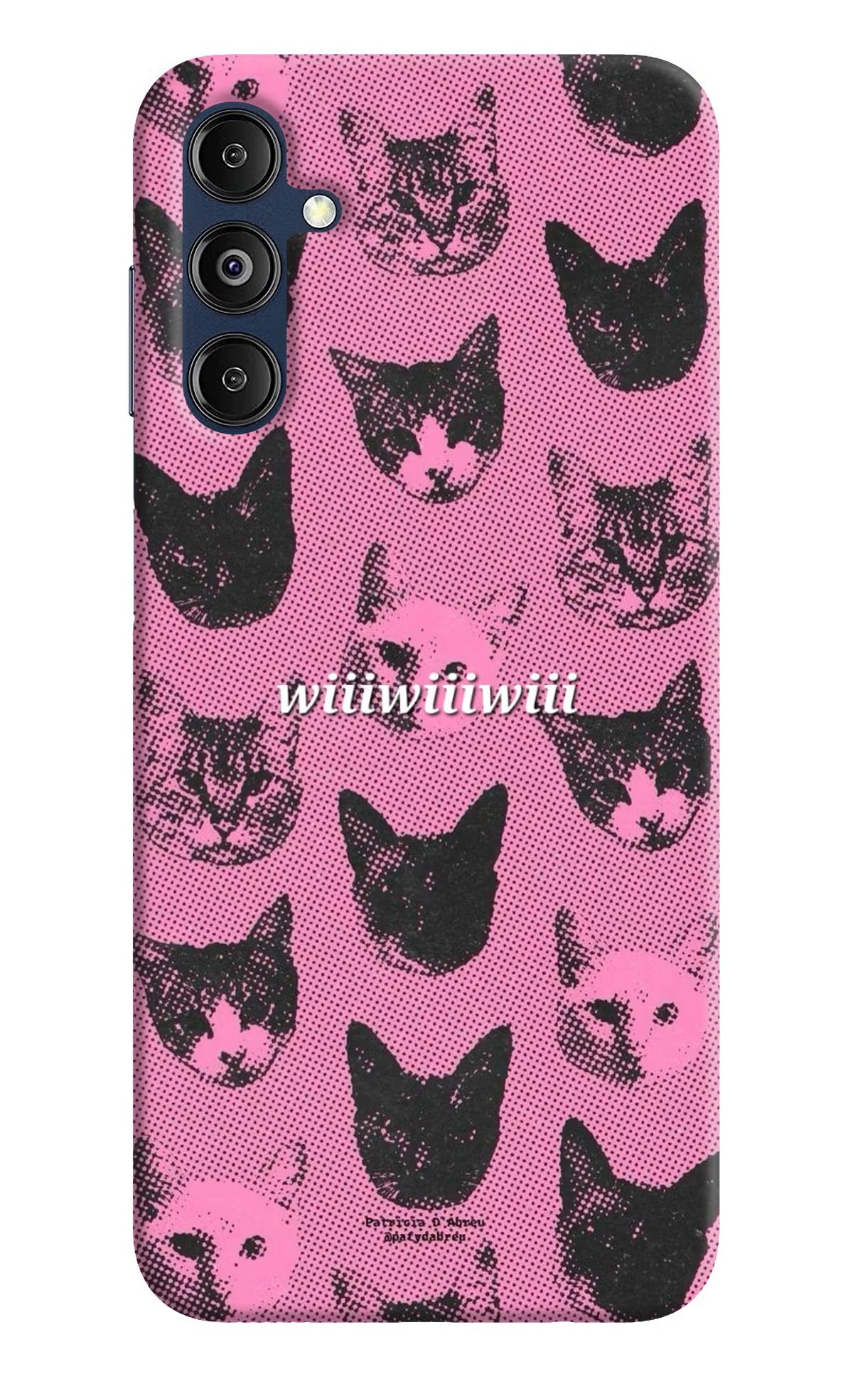 Pink Cats Samsung M14 5G Back Cover - Pink Cats Samsung M14 5G Back Cover Pink Cats Samsung M14 5G Back Cover