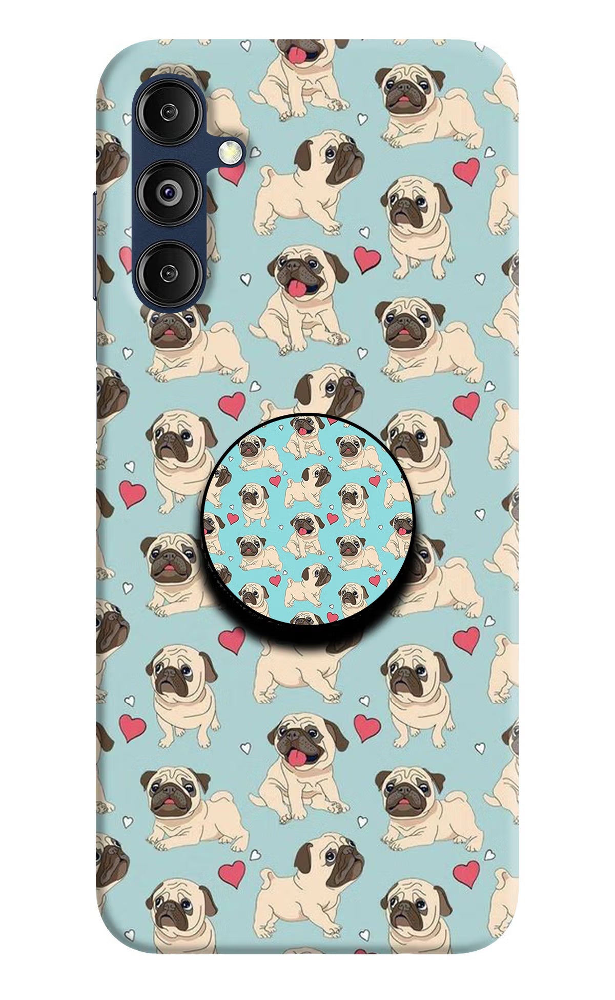 Pug Dog Samsung M14 5G Pop Case - Pug Dog Samsung M14 5G Pop Case by Casekaro Pug Dog Samsung M14 5G Pop Case by Casekaro