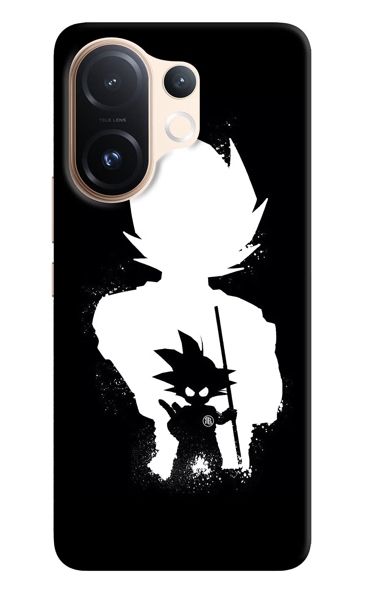 Goku Shadow Vivo T4 Pro 5G Back Cover - Goku Shadow Vivo T4 Pro 5G Hard Case Back Cover by Casekaro Goku Shadow Vivo T4 Pro 5G Hard Case Back Cover by Casekaro