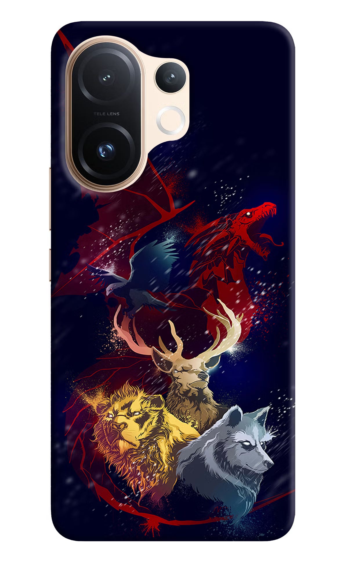 Game Of Thrones Vivo T4 Pro 5G Back Cover - Game Of Thrones Vivo T4 Pro 5G Hard Case Back Cover by Casekaro Game Of Thrones Vivo T4 Pro 5G Hard Case Back Cover by Casekaro