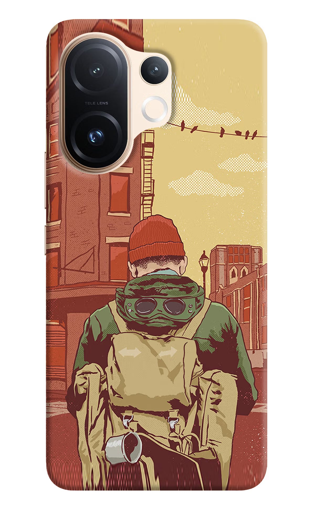 Adventurous Vivo T4 Pro 5G Back Cover - Adventurous Vivo T4 Pro 5G Hard Case Back Cover by Casekaro Adventurous Vivo T4 Pro 5G Hard Case Back Cover by Casekaro