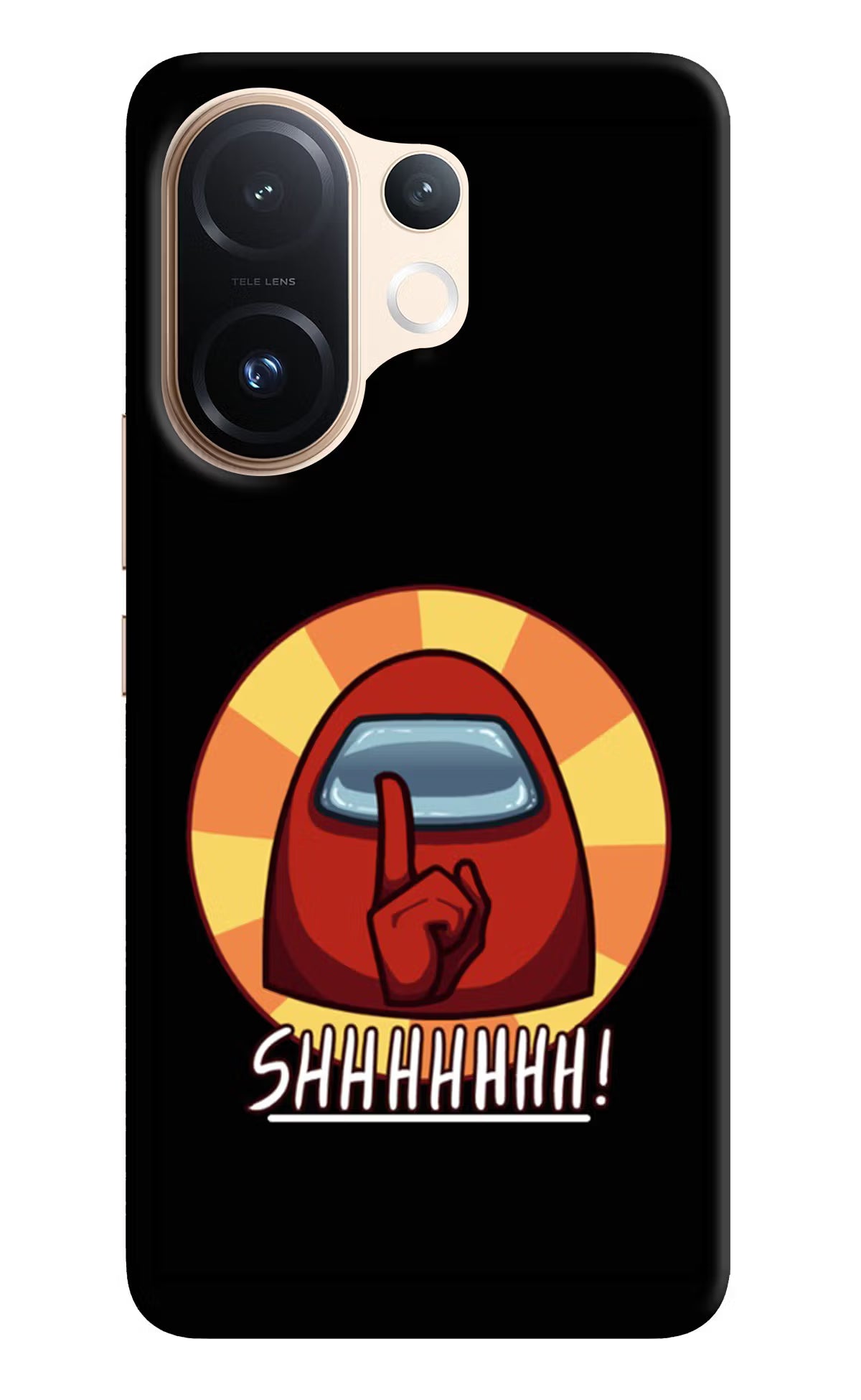 Among Us Shhh! Vivo T4 Pro 5G Back Cover - Among Us Shhh! Vivo T4 Pro 5G Hard Case Back Cover by Casekaro Among Us Shhh! Vivo T4 Pro 5G Hard Case Back Cover by Casekaro