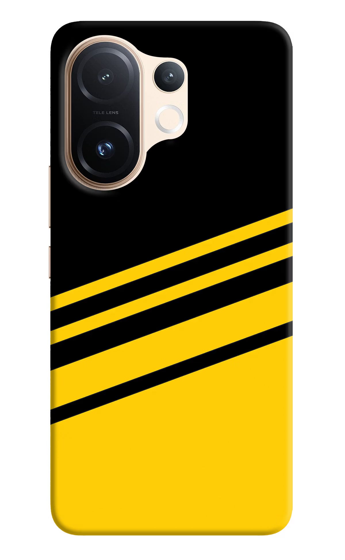 Yellow Shades Vivo T4 Pro 5G Back Cover - Yellow Shades Vivo T4 Pro 5G Hard Case Back Cover by Casekaro Yellow Shades Vivo T4 Pro 5G Hard Case Back Cover by Casekaro