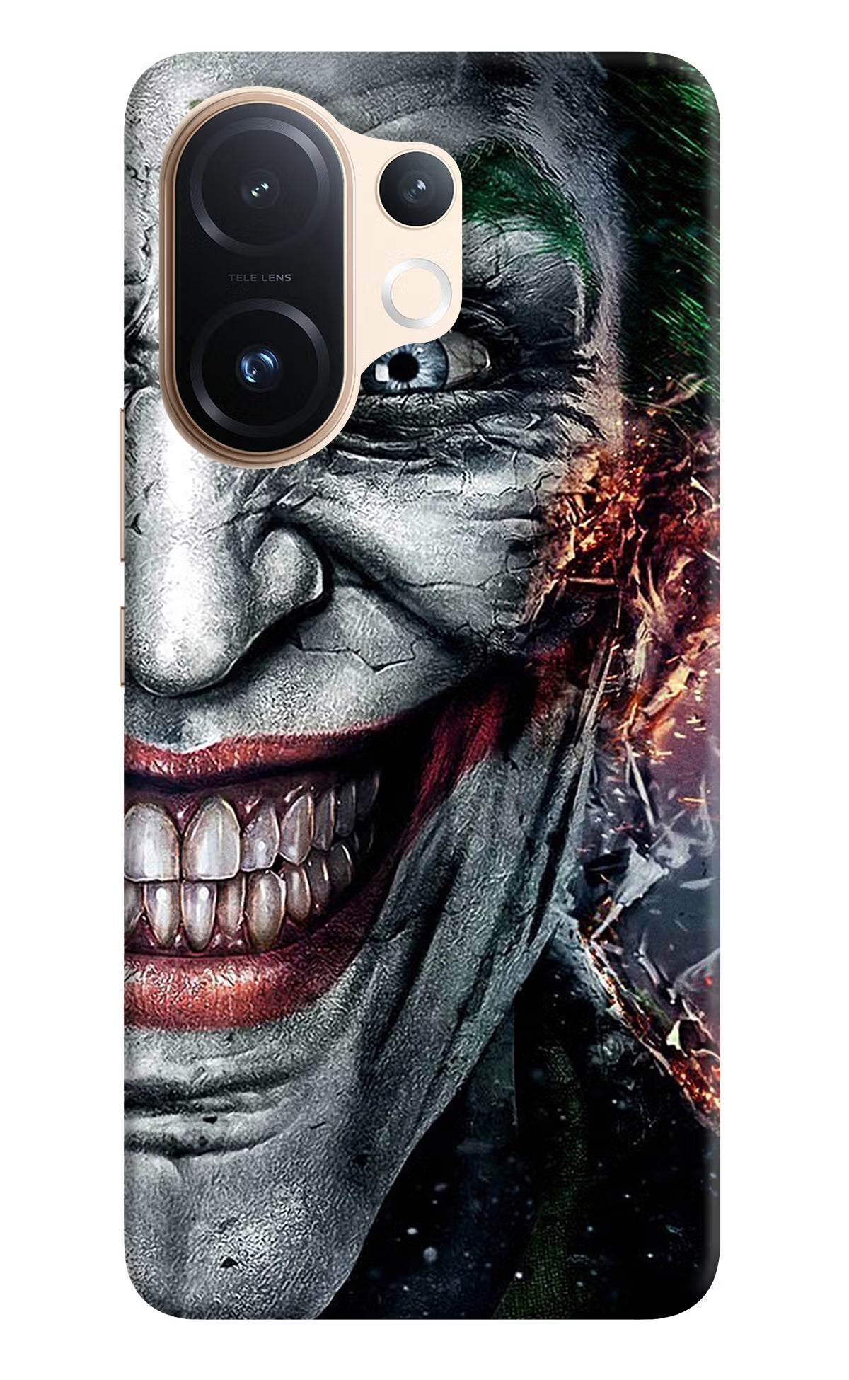 Joker Cam Vivo T4 Pro 5G Back Cover - Joker Cam Vivo T4 Pro 5G Hard Case Back Cover by Casekaro Joker Cam Vivo T4 Pro 5G Hard Case Back Cover by Casekaro