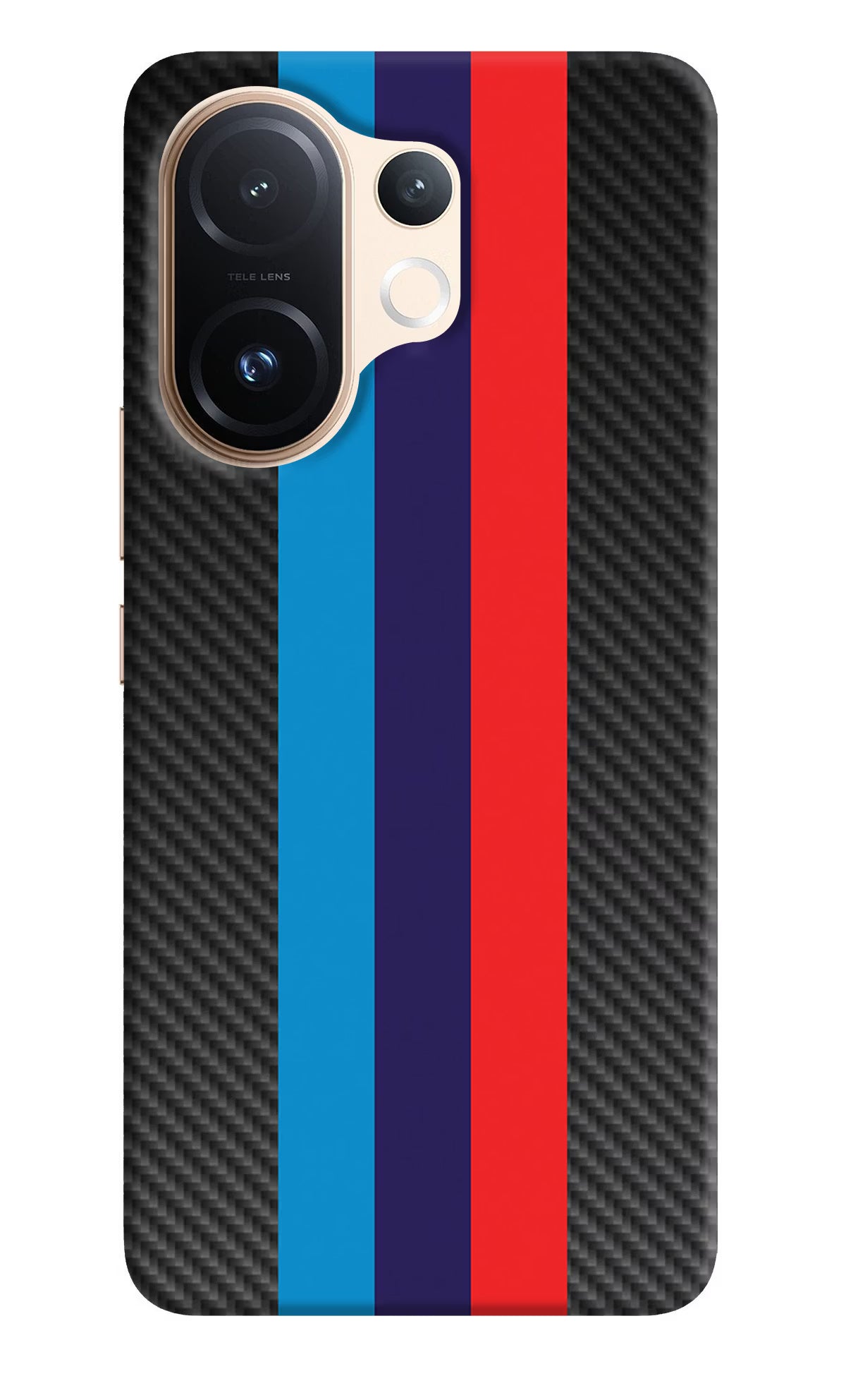BMW Stripes Pattern Vivo T4 Pro 5G Back Cover - BMW Stripes Pattern Vivo T4 Pro 5G Hard Case Back Cover by Casekaro BMW Stripes Pattern Vivo T4 Pro 5G Hard Case Back Cover by Casekaro