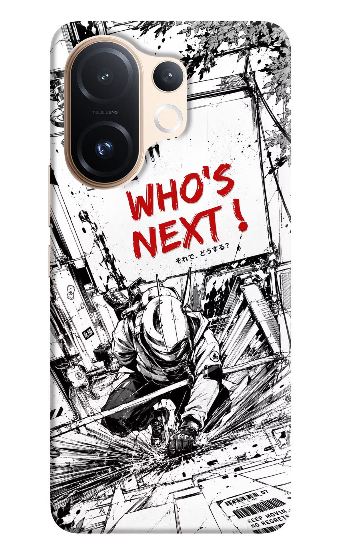 Who's Next Vivo T4 Pro 5G Back Cover - Who's Next Vivo T4 Pro 5G Hard Case Back Cover by Casekaro Who's Next Vivo T4 Pro 5G Hard Case Back Cover by Casekaro