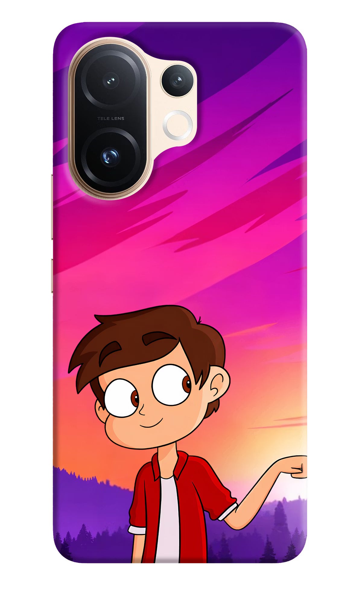 Marco Sunset Vivo T4 Pro 5G Back Cover - Marco Sunset Vivo T4 Pro 5G Back Cover Marco Sunset Vivo T4 Pro 5G Back Cover
