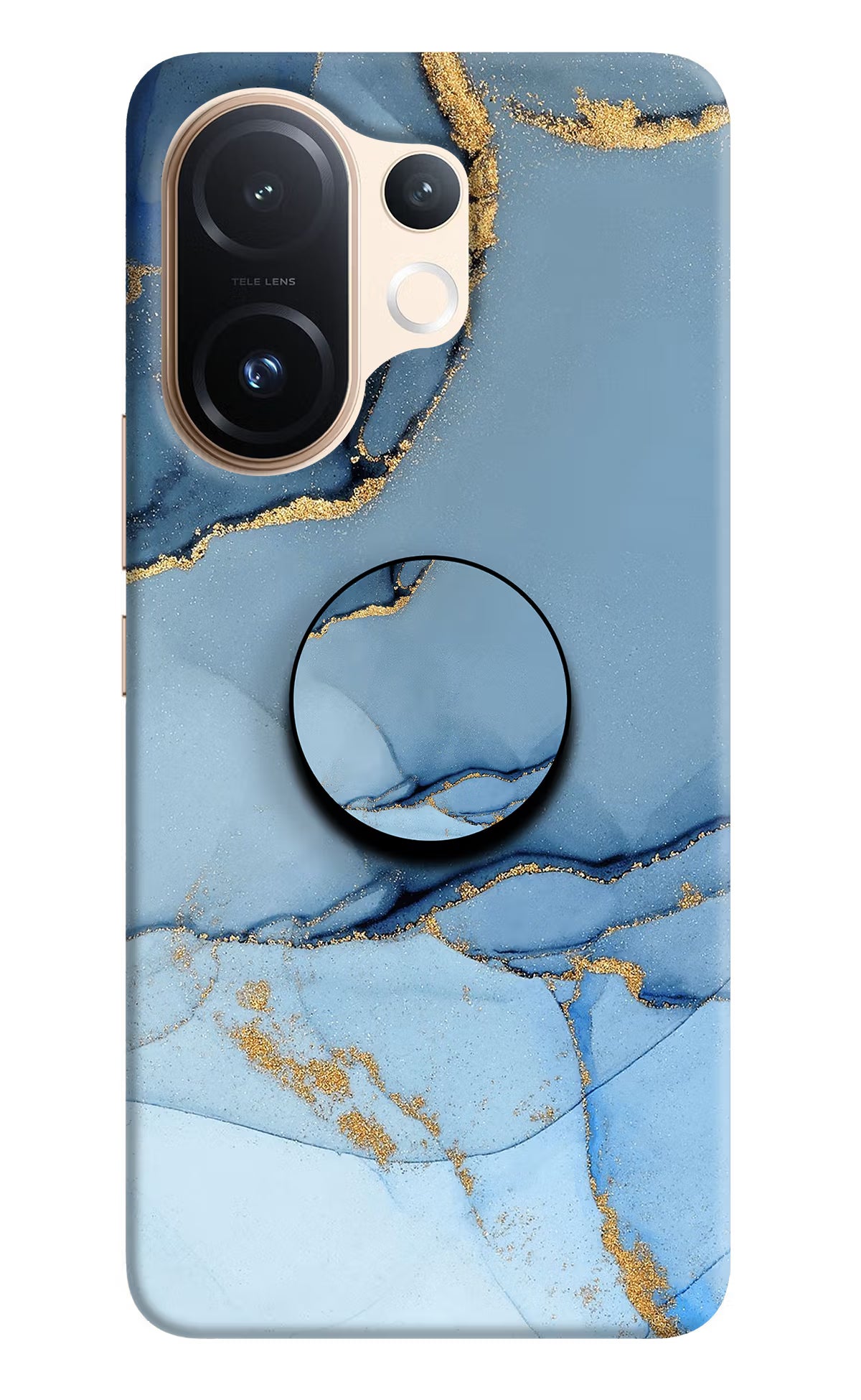 Blue Marble Vivo T4 Pro 5G Pop Case - Blue Marble Vivo T4 Pro 5G Pop Case by Casekaro Blue Marble Vivo T4 Pro 5G Pop Case by Casekaro