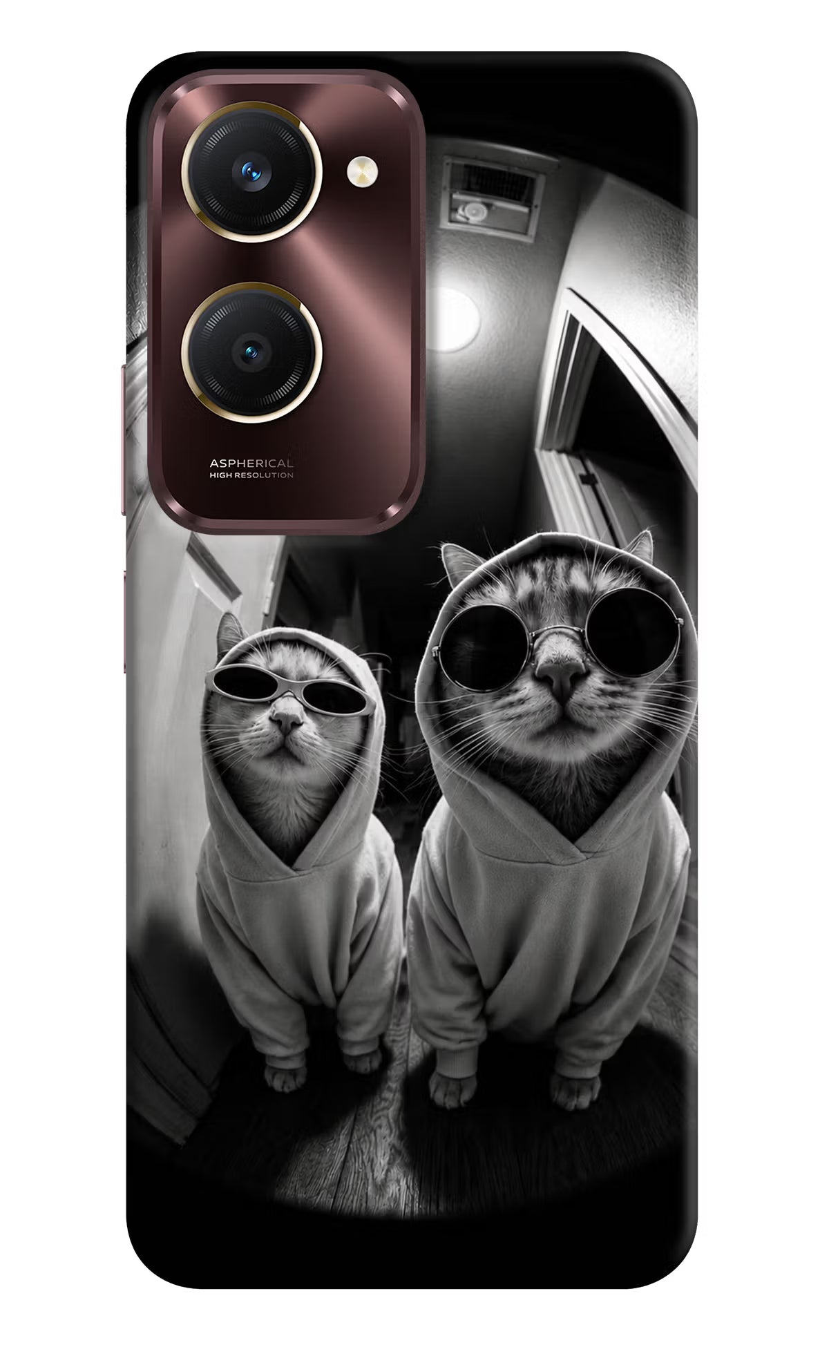 Hood Cats Vivo Y28s 5G Back Cover - Hood Cats Vivo Y28s 5G Back Cover Hood Cats Vivo Y28s 5G Back Cover