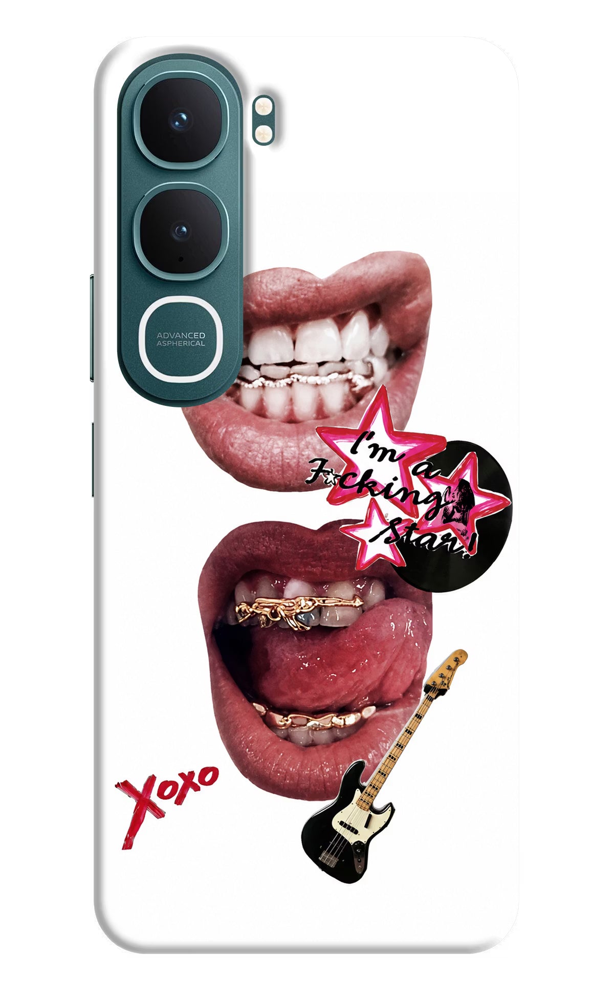 Rockstar Vivo Y31 5G Back Cover - Rockstar Vivo Y31 5G Back Cover Rockstar Vivo Y31 5G Back Cover