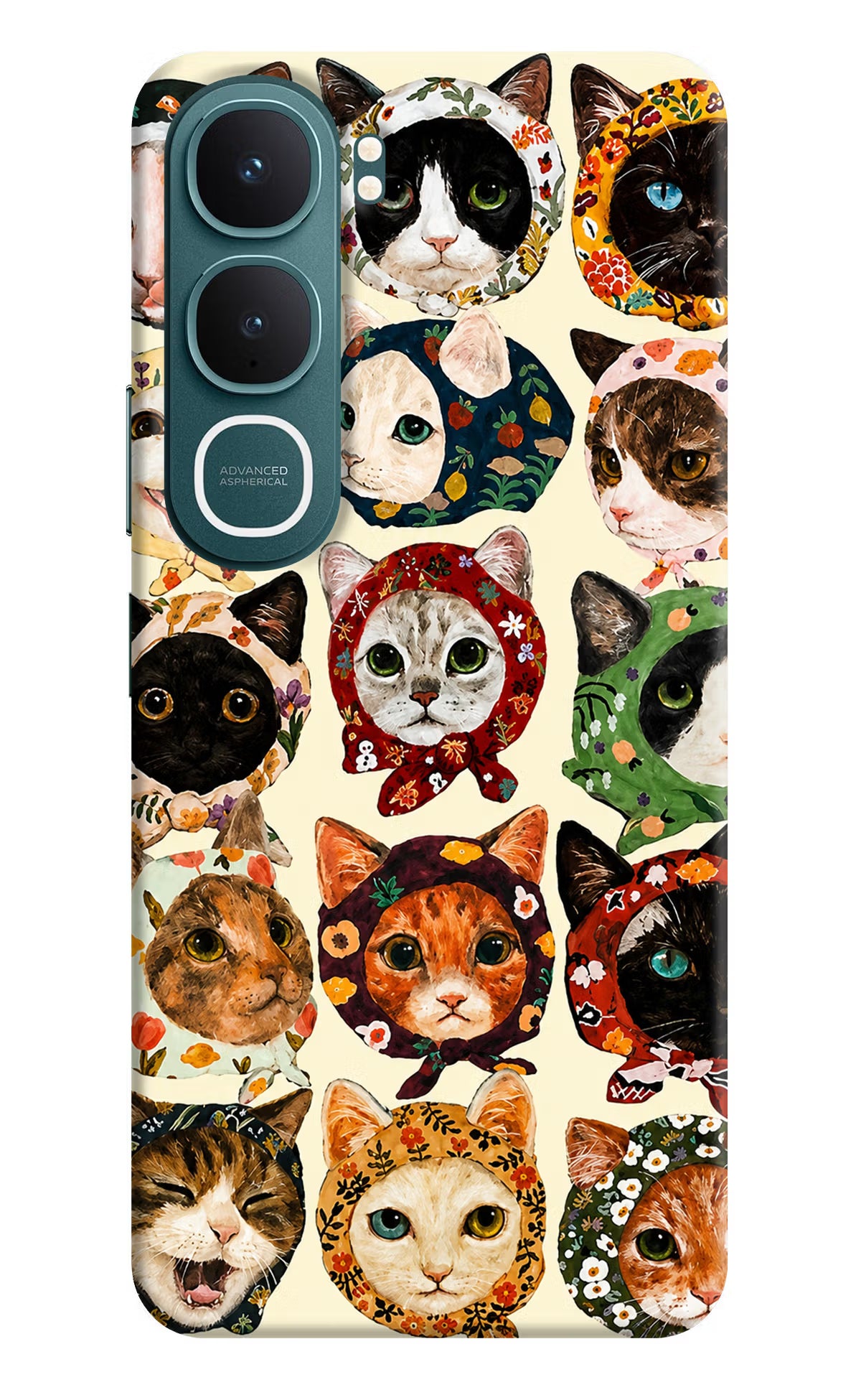 Cool Cat Vivo Y31 5G Back Cover - Cool Cat Vivo Y31 5G Back Cover Cool Cat Vivo Y31 5G Back Cover