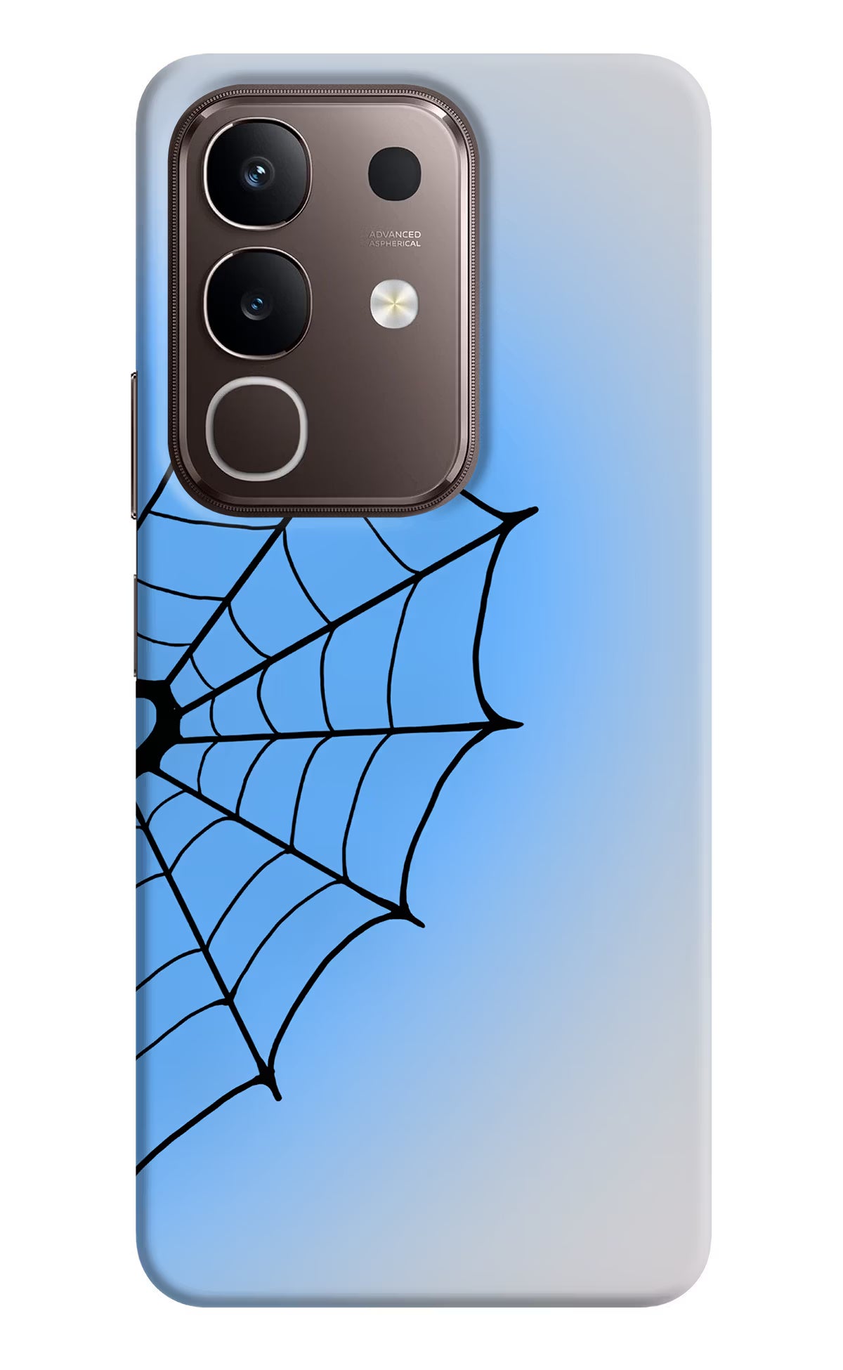 Blue Web Vivo Y31 Pro 5G Back Cover - Blue Web Vivo Y31 Pro 5G Back Cover Blue Web Vivo Y31 Pro 5G Back Cover