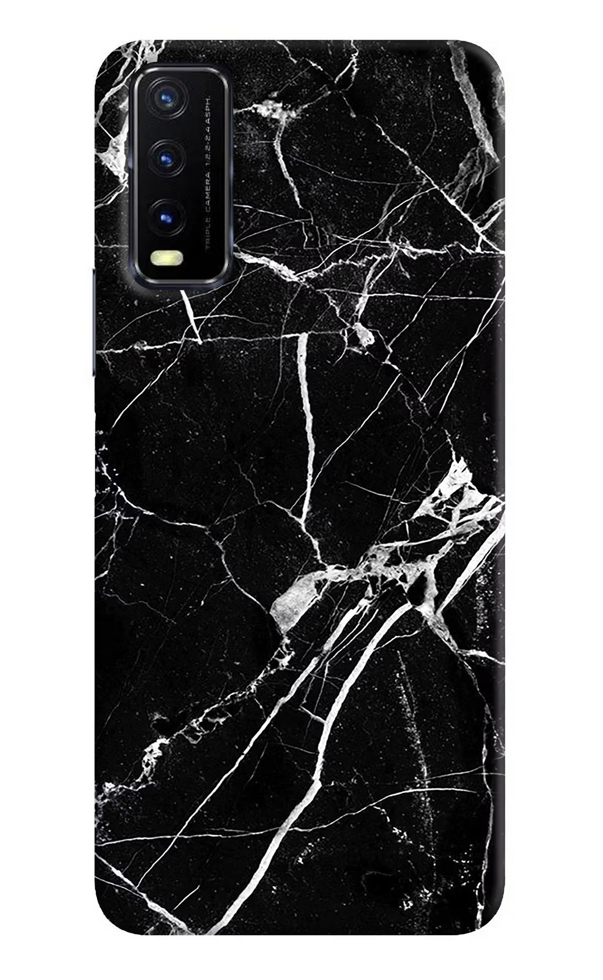 Black Marble Pattern Vivo Y20G Back Cover - Black Marble Pattern Vivo Y20G Back Cover Black Marble Pattern Vivo Y20G Back Cover