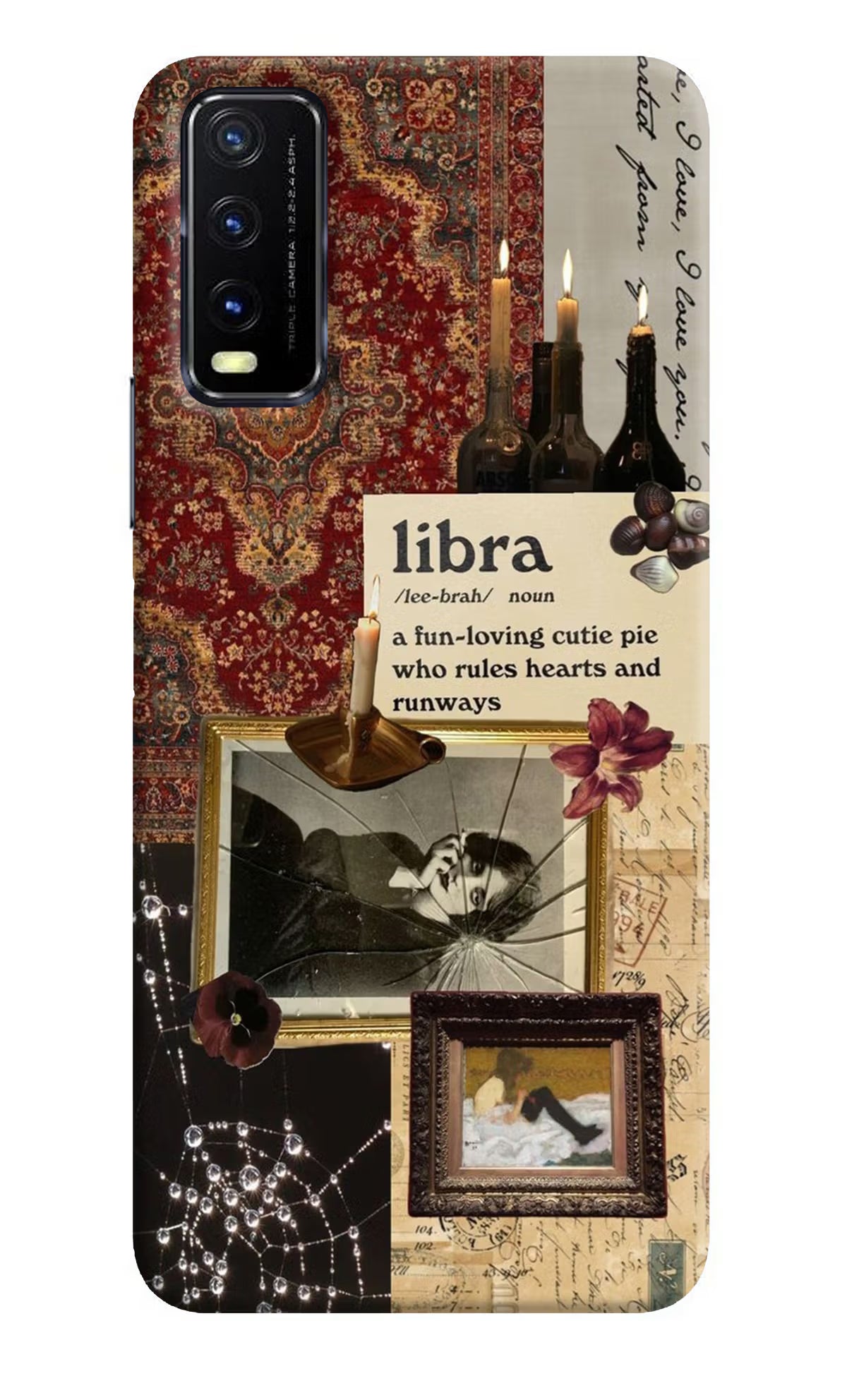 Libra Zodiac Vivo Y20G Back Cover - Libra Zodiac Vivo Y20G Back Cover Libra Zodiac Vivo Y20G Back Cover