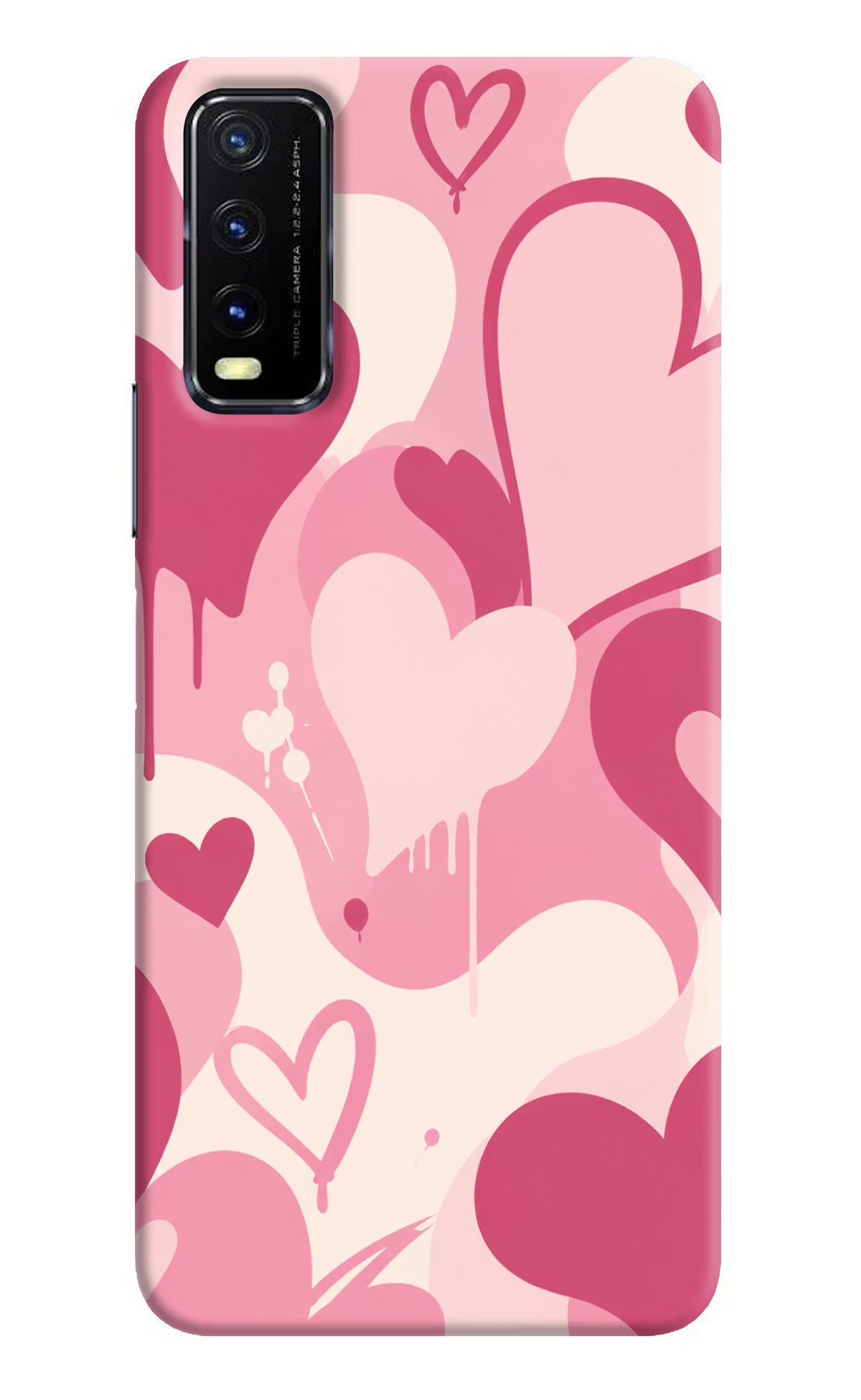 Hearty case Vivo Y20G Back Cover - Hearty case Vivo Y20G Hard Case Back Cover by Casekaro Hearty case Vivo Y20G Hard Case Back Cover by Casekaro