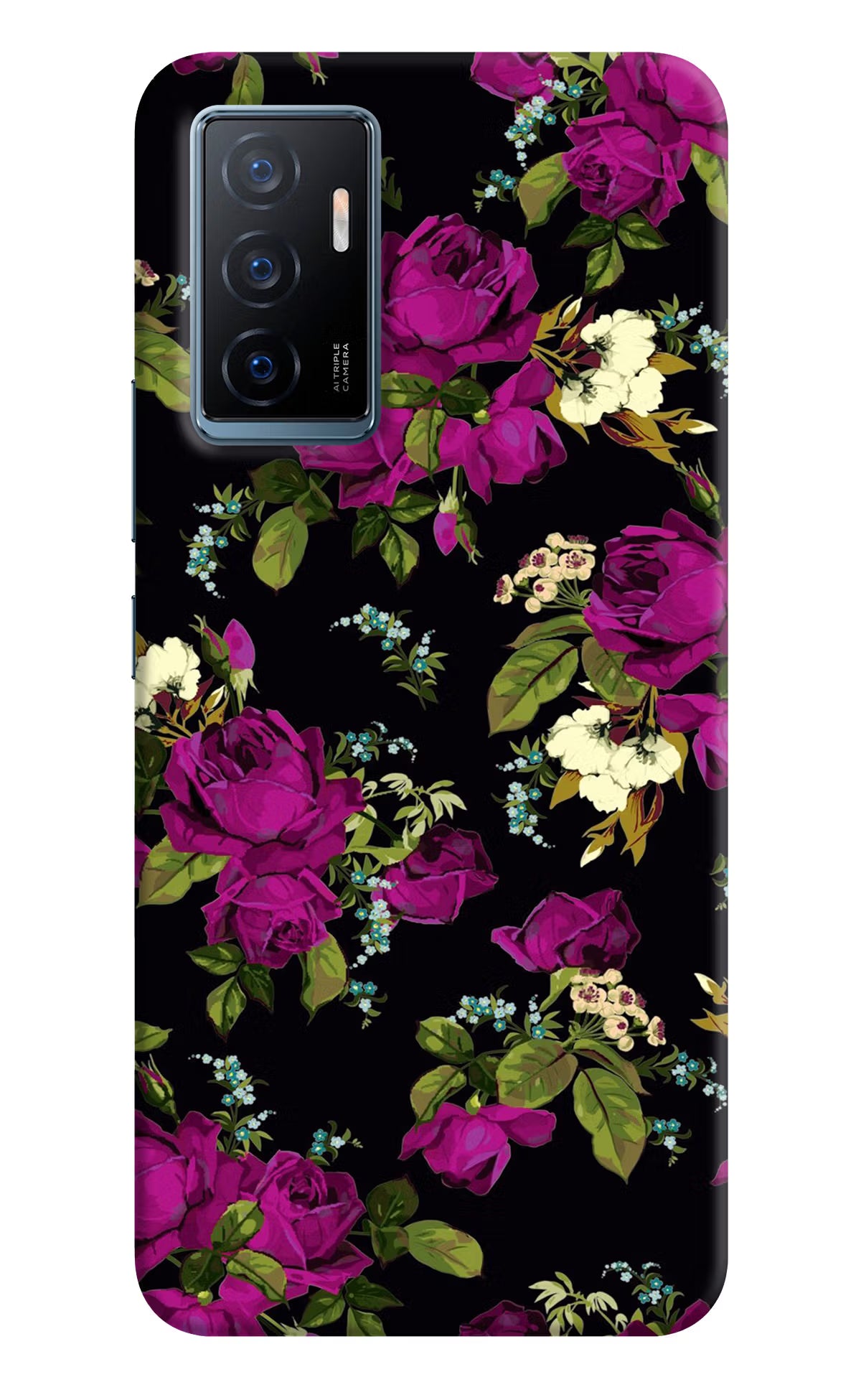 Flowers Vivo Y75 Back Cover - Flowers Vivo Y75 Back Cover Flowers Vivo Y75 Back Cover