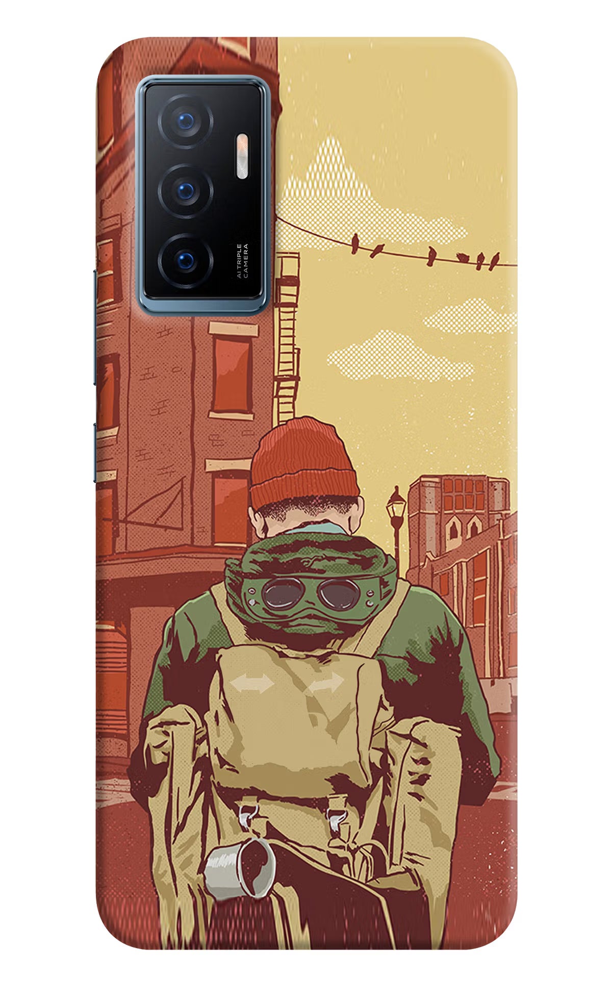 Adventurous Vivo Y75 Back Cover - Adventurous Vivo Y75 Back Cover Adventurous Vivo Y75 Back Cover