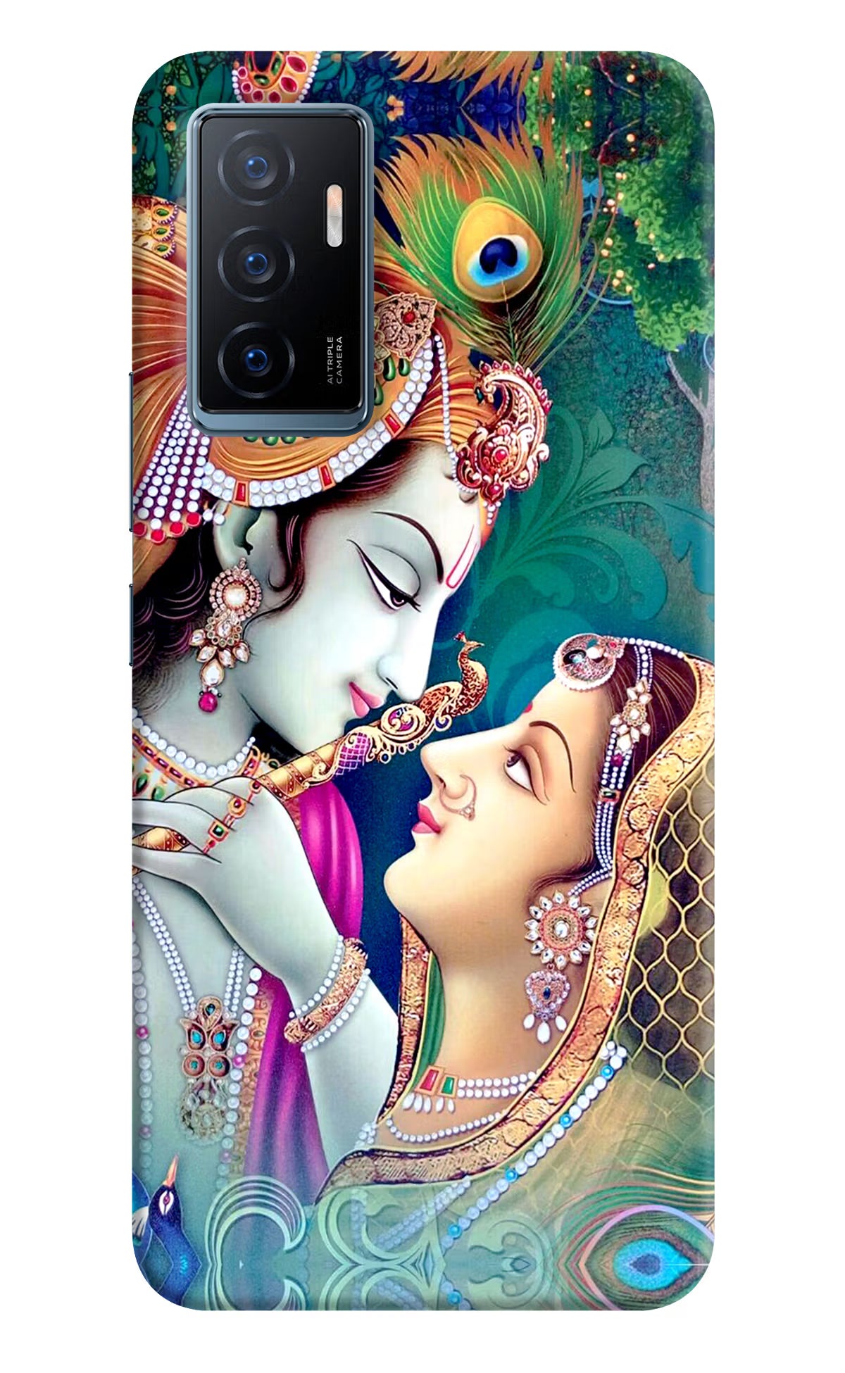Lord Radha Krishna Vivo Y75 Back Cover - Lord Radha Krishna Vivo Y75 Back Cover Lord Radha Krishna Vivo Y75 Back Cover