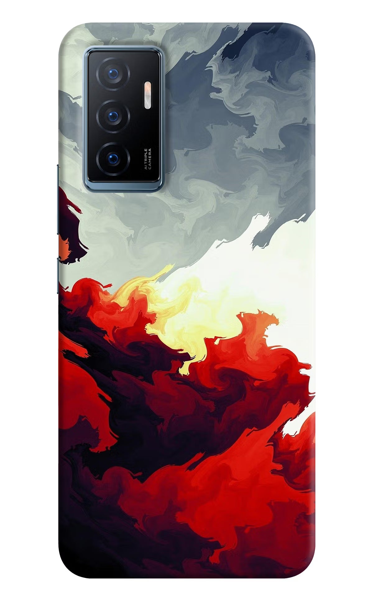 Fire Cloud Vivo Y75 Back Cover - Fire Cloud Vivo Y75 Back Cover Fire Cloud Vivo Y75 Back Cover