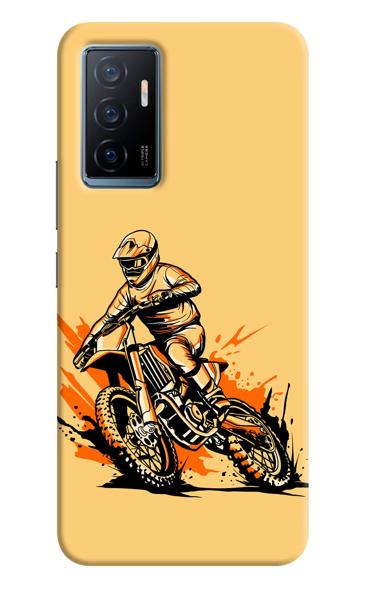 Off-Road Fury Vivo Y75 Back Cover - Off-Road Fury Vivo Y75 Back Cover Off-Road Fury Vivo Y75 Back Cover